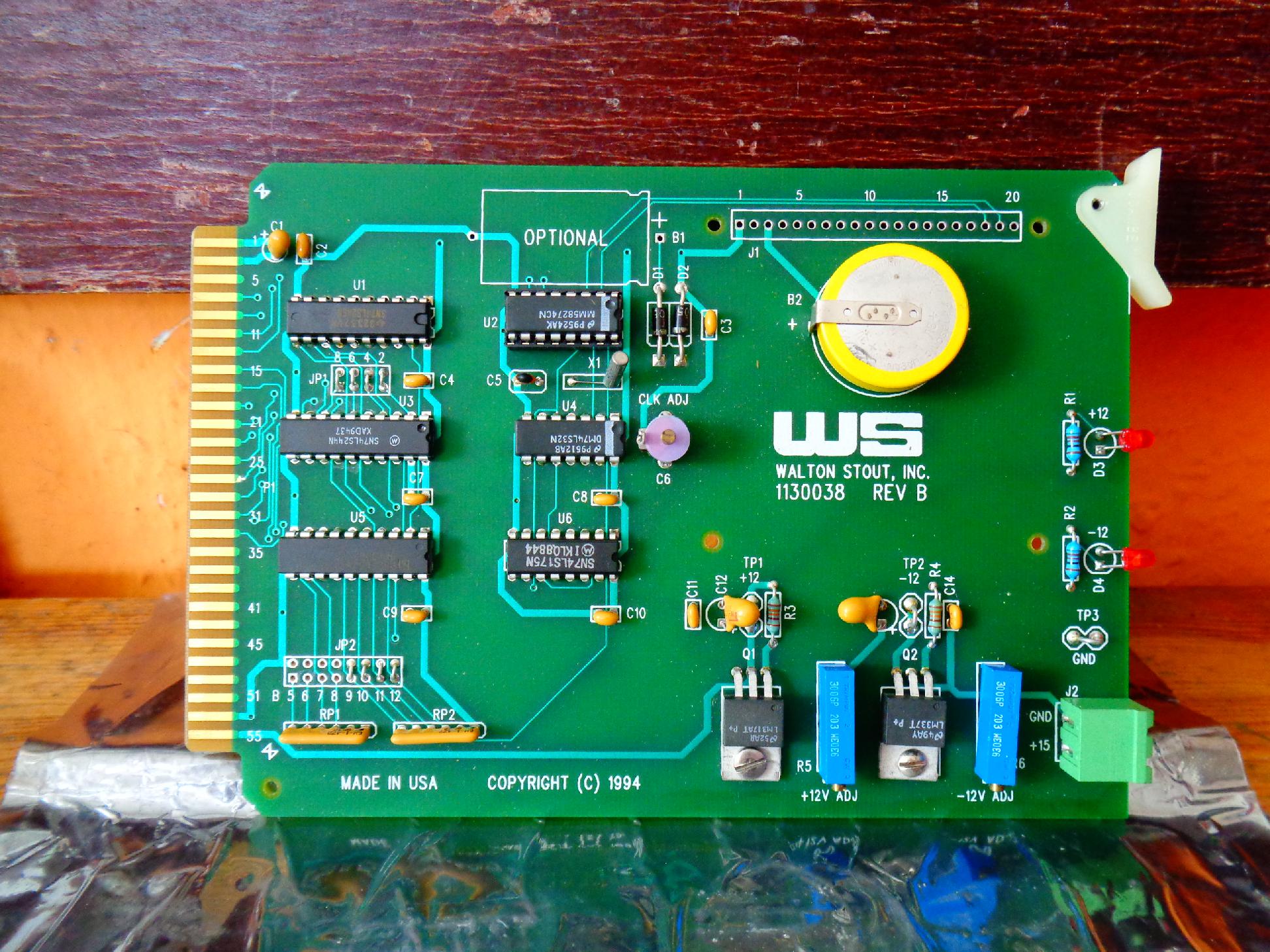 Plc modul Time/Date card kártya