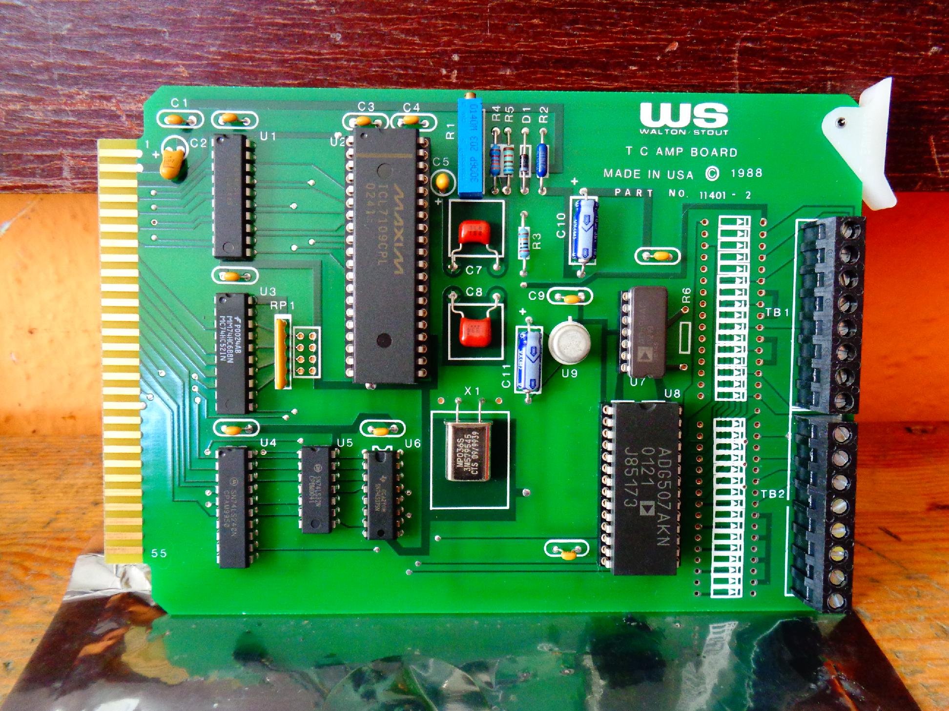 Plc modul TC card 8 channel kártya