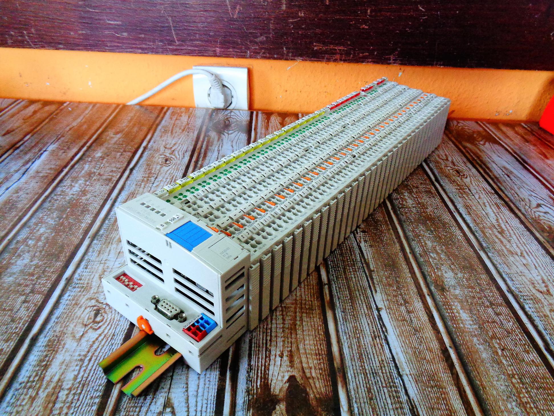I/O és terepi busz terminál profibus csatoló - 2. kép