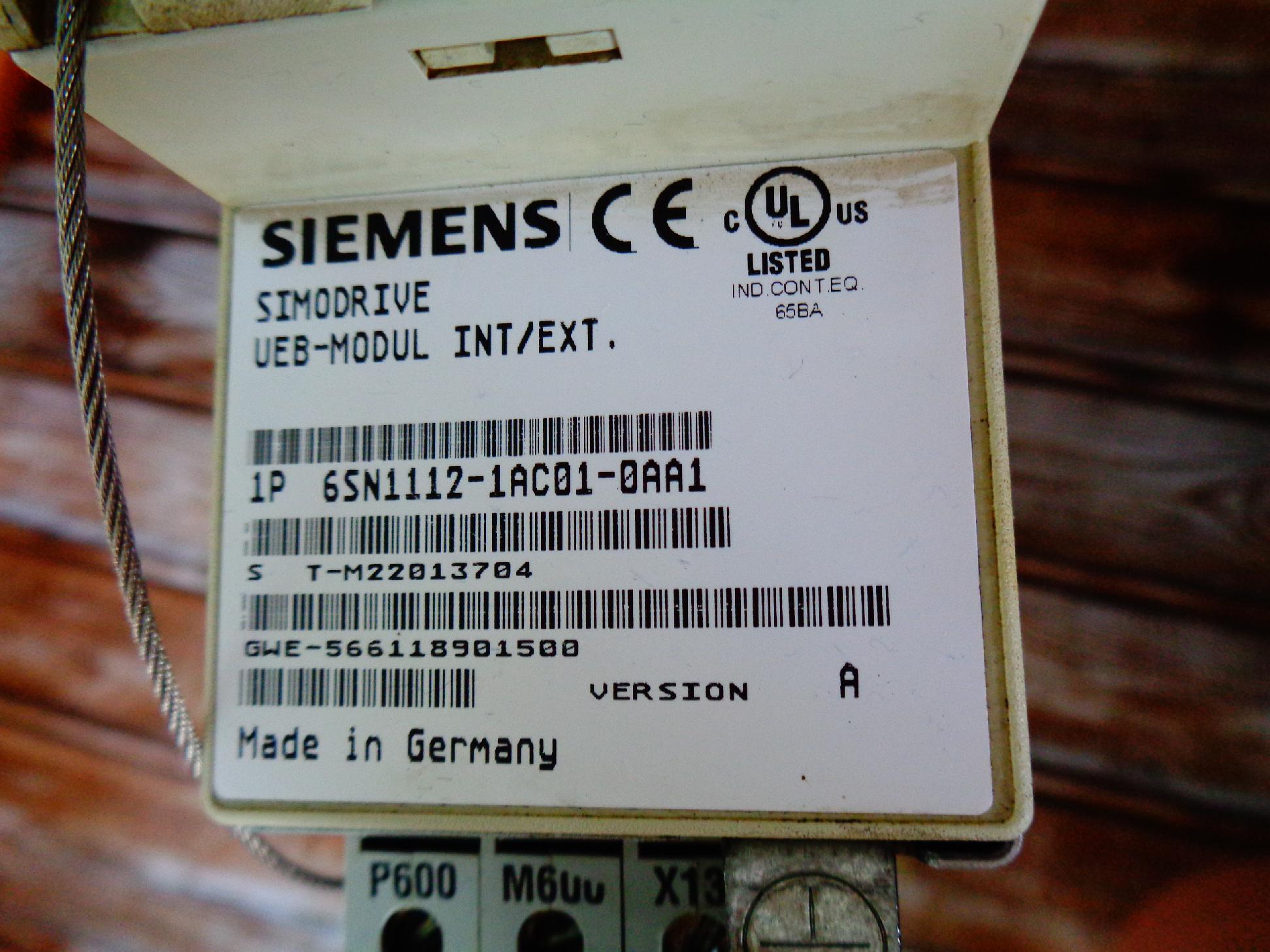 Siemens Simodrive 611 Monitoring-modul - 2. kép