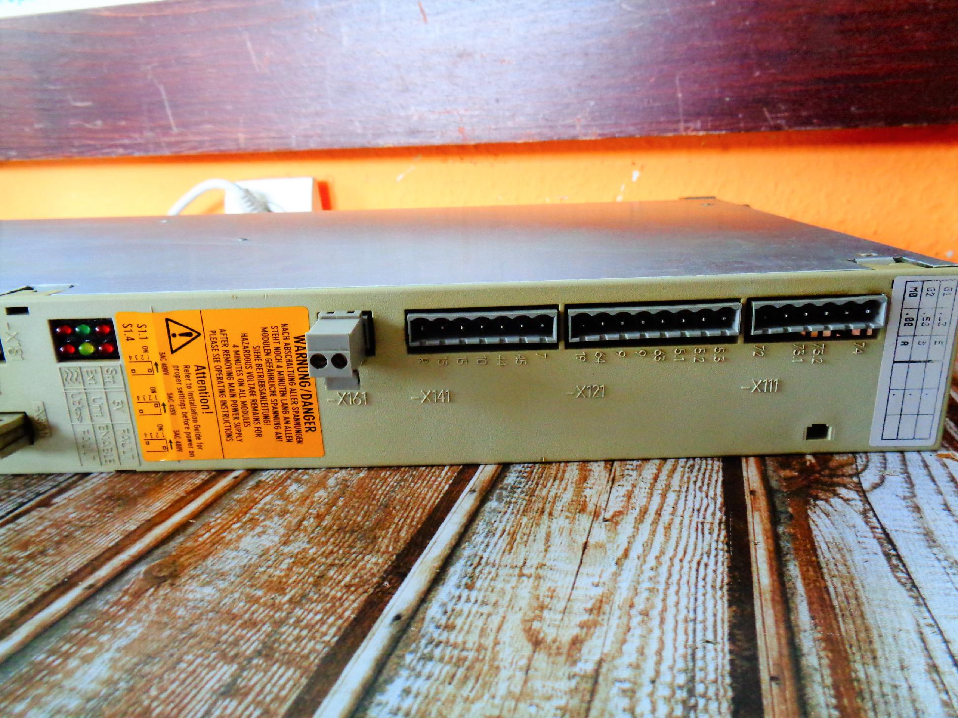Siemens Simodrive 611 Monitoring-modul - 5. kép