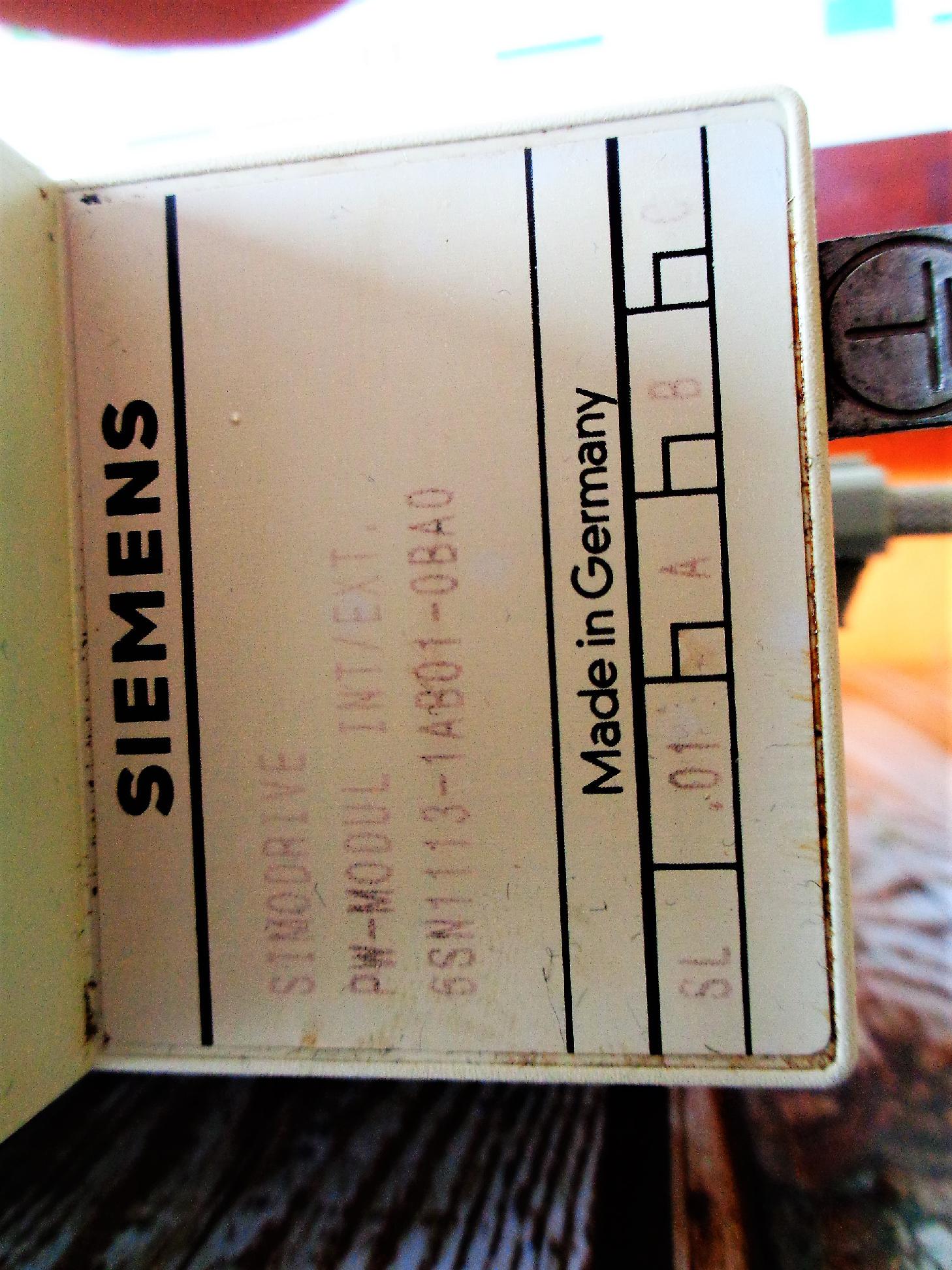 Siemens Simodrive 611 Pulse resistor modul - 5. kép