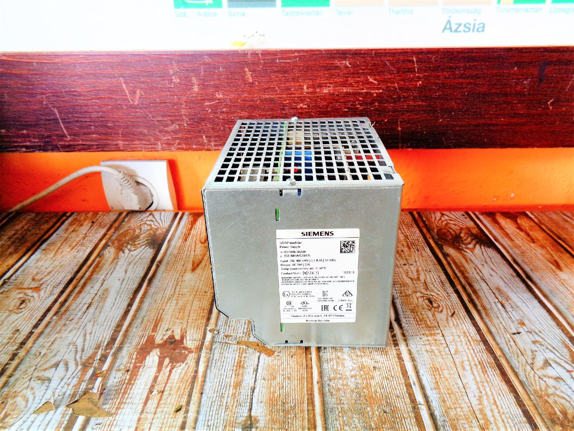 Tápegység Siemens Sitop 24Vdc 480W - 4. kép