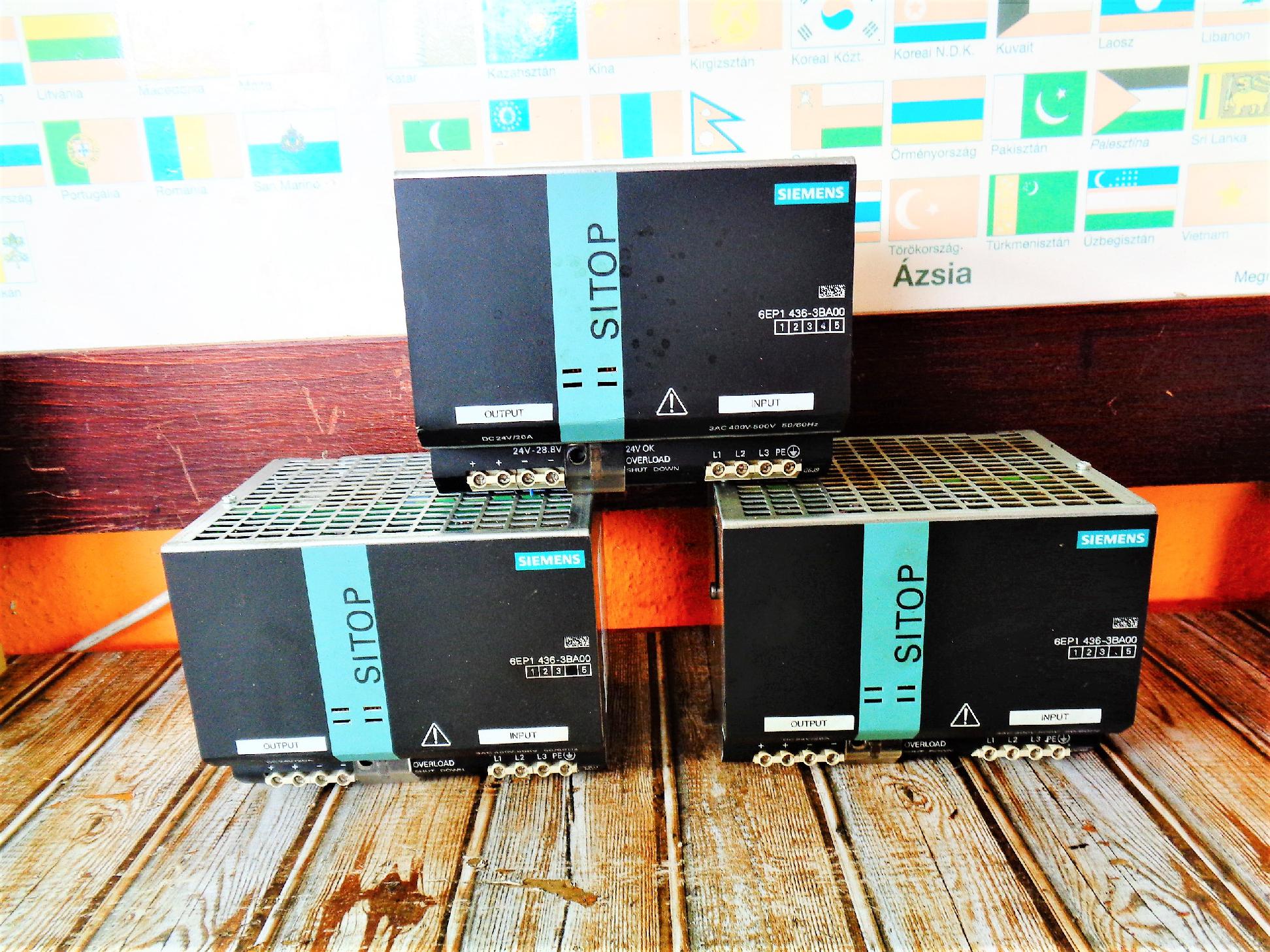 Tápegység Siemens Sitop 24Vdc 480W - 7. kép