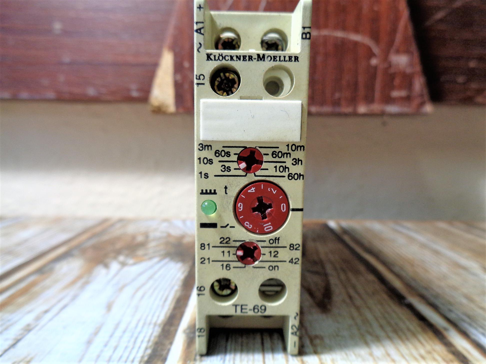 Időrelé időzítő relé elektronikus - 7. kép