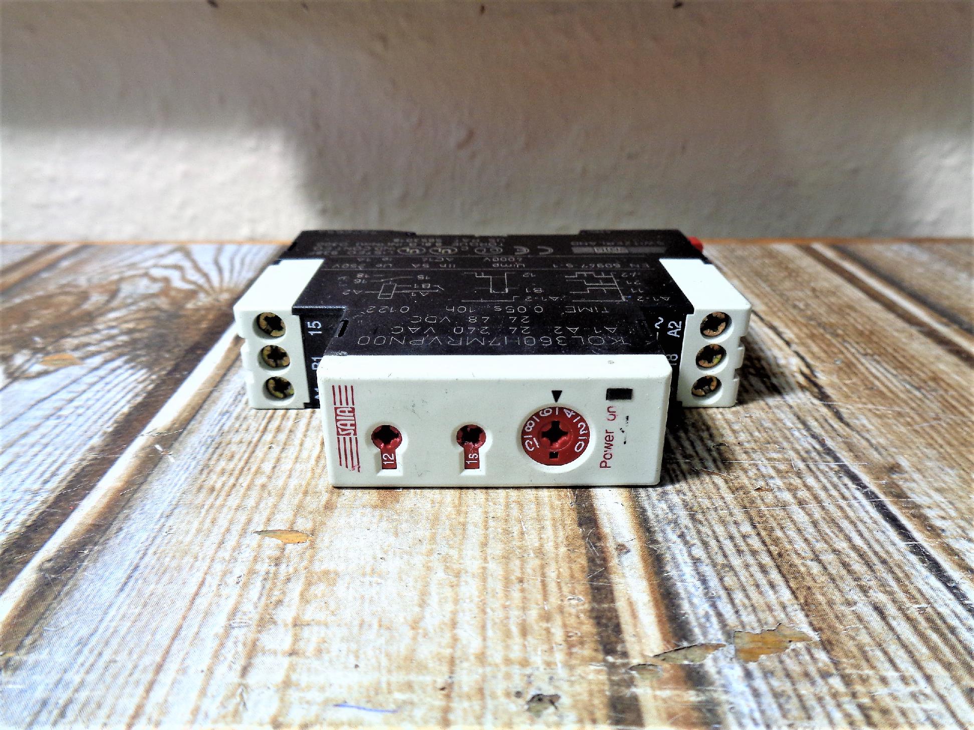 Időrelé időzítő relé elektronikus - 2. kép