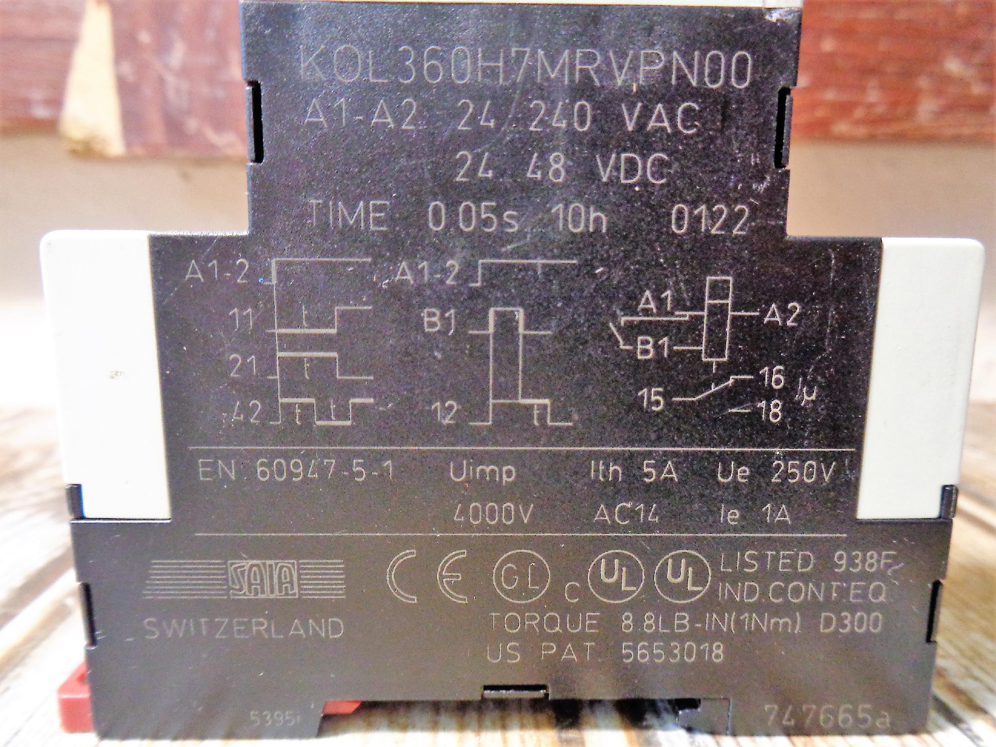 Időrelé időzítő relé elektronikus - 7. kép