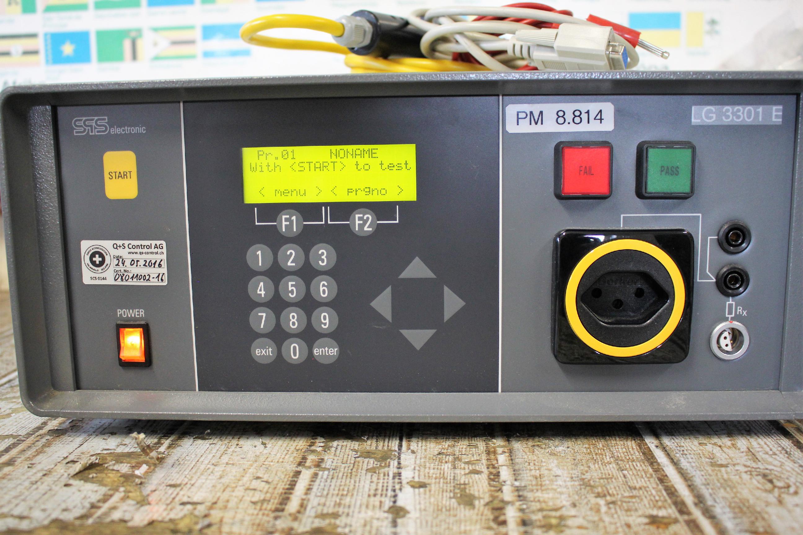Elektromos biztonsági tesztkészülék kompakt teszt készülék - 6. kép