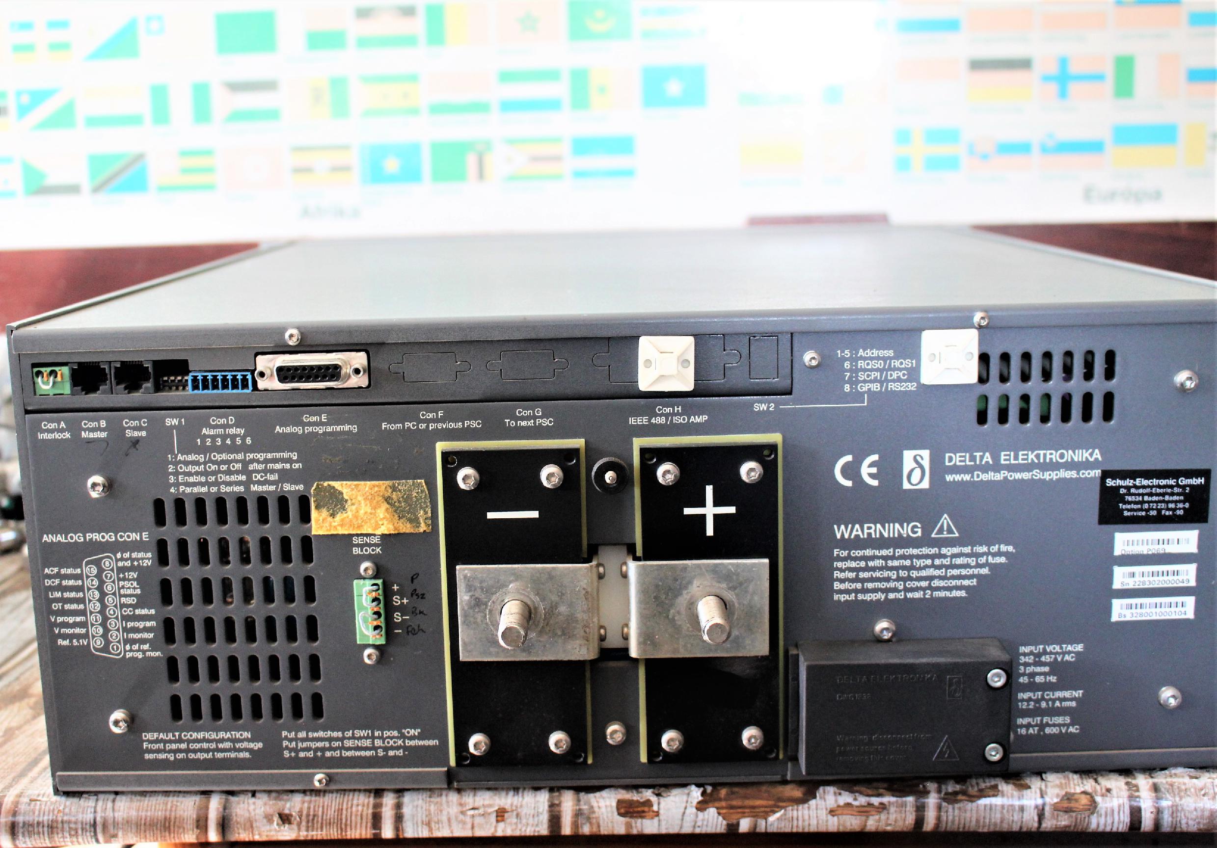 Labor tápegység 0-45Vdc 0-140A 6kw - 3. kép