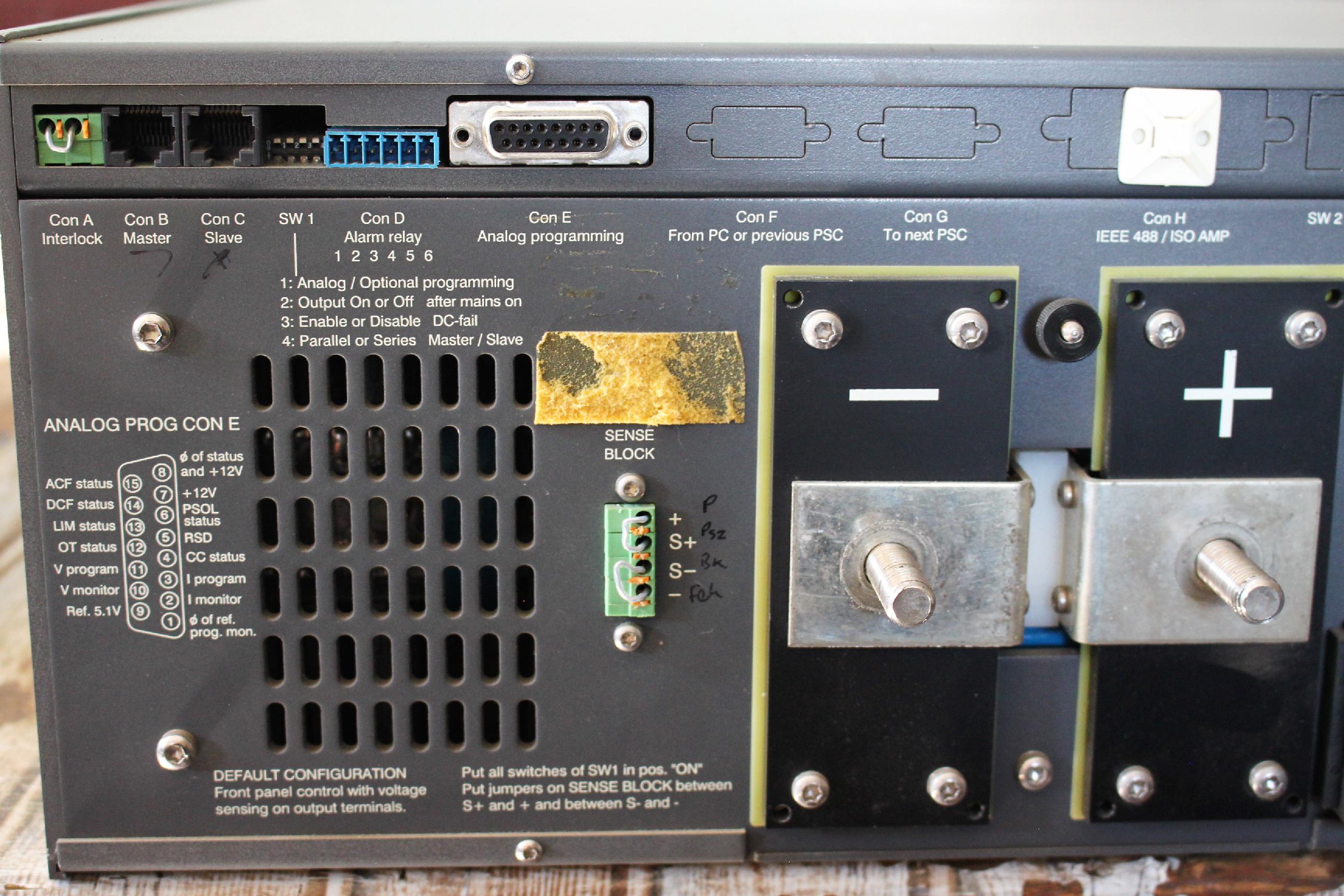 Labor tápegység 0-45Vdc 0-140A 6kw - 5. kép