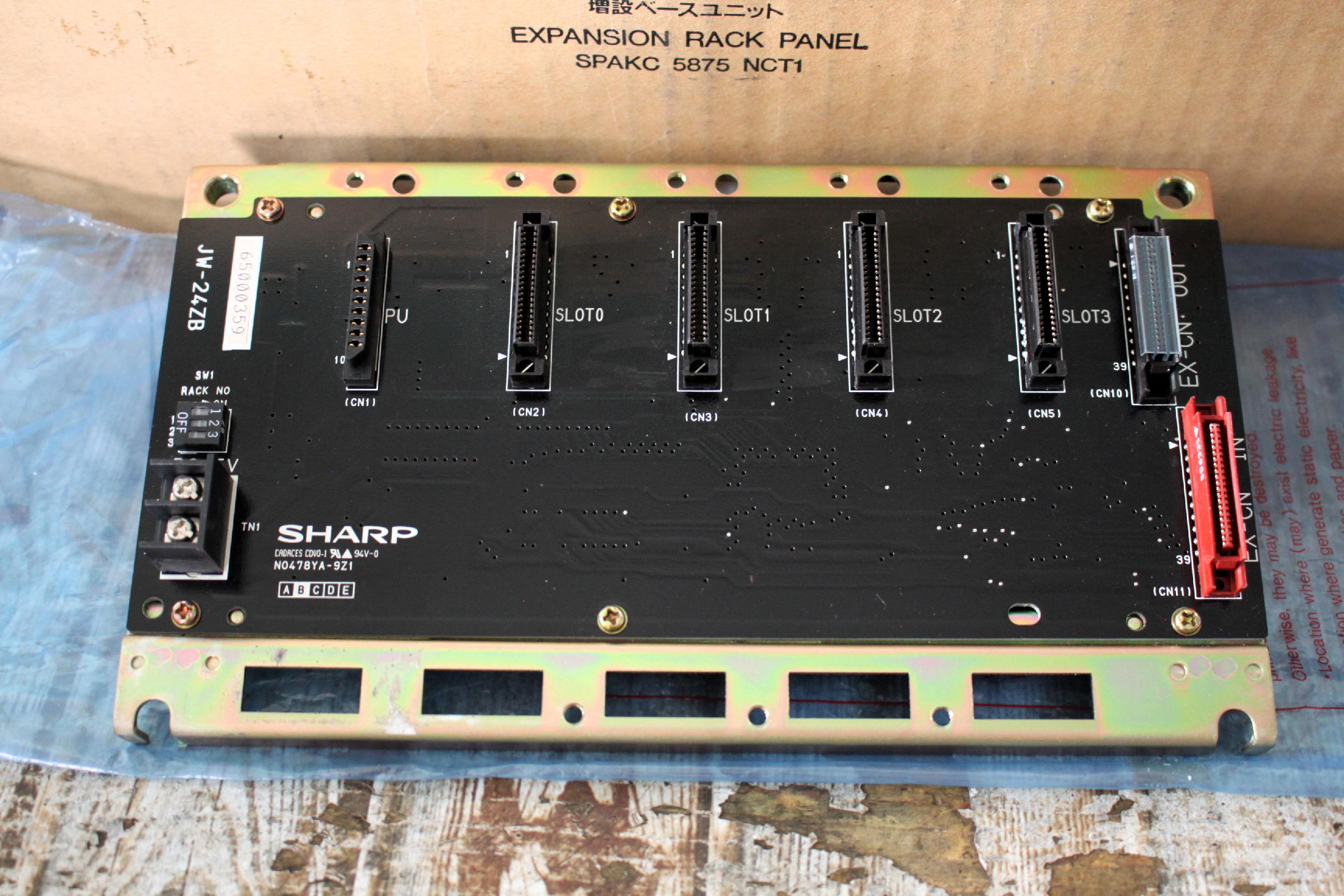 Plc bővítő rack panel új