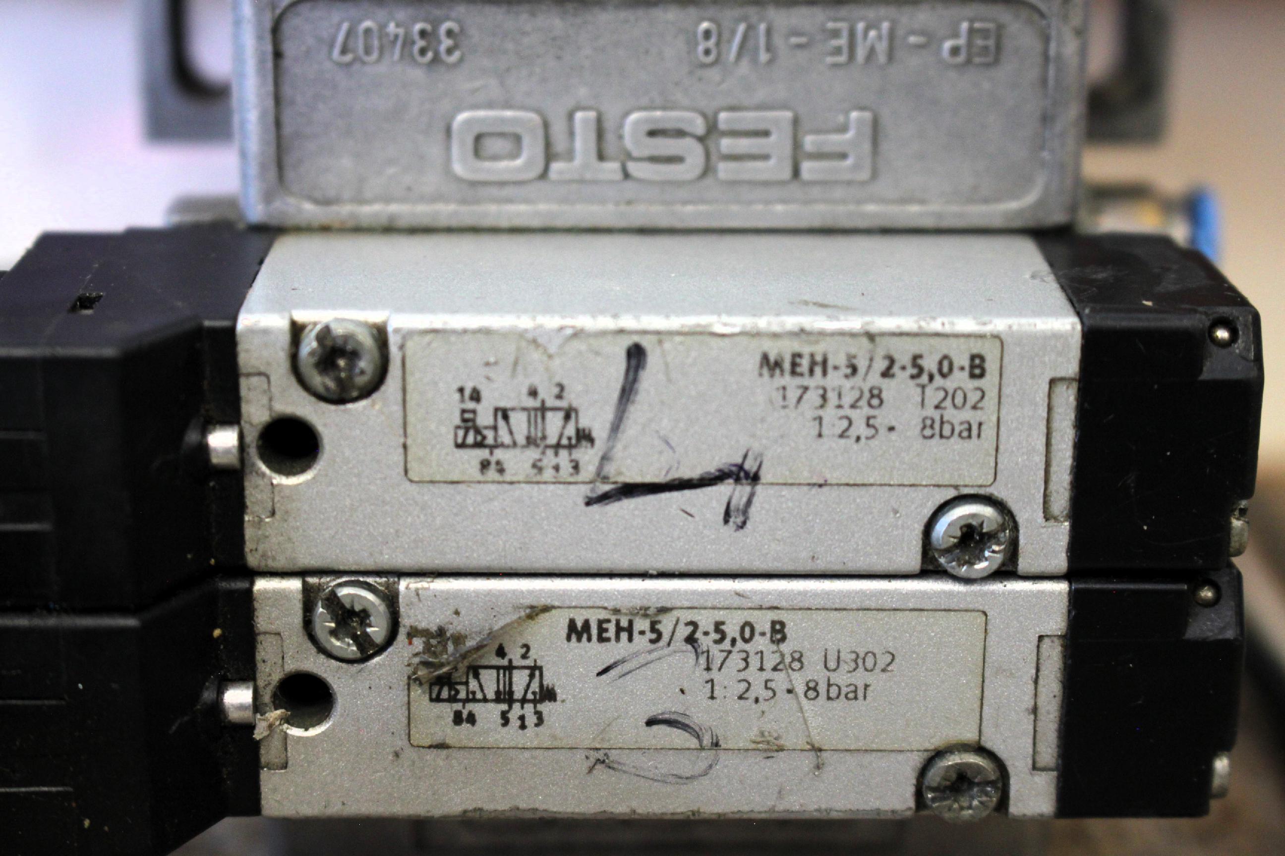 Mágnesszeleptömb pneumatikus 5/2 - 7. kép