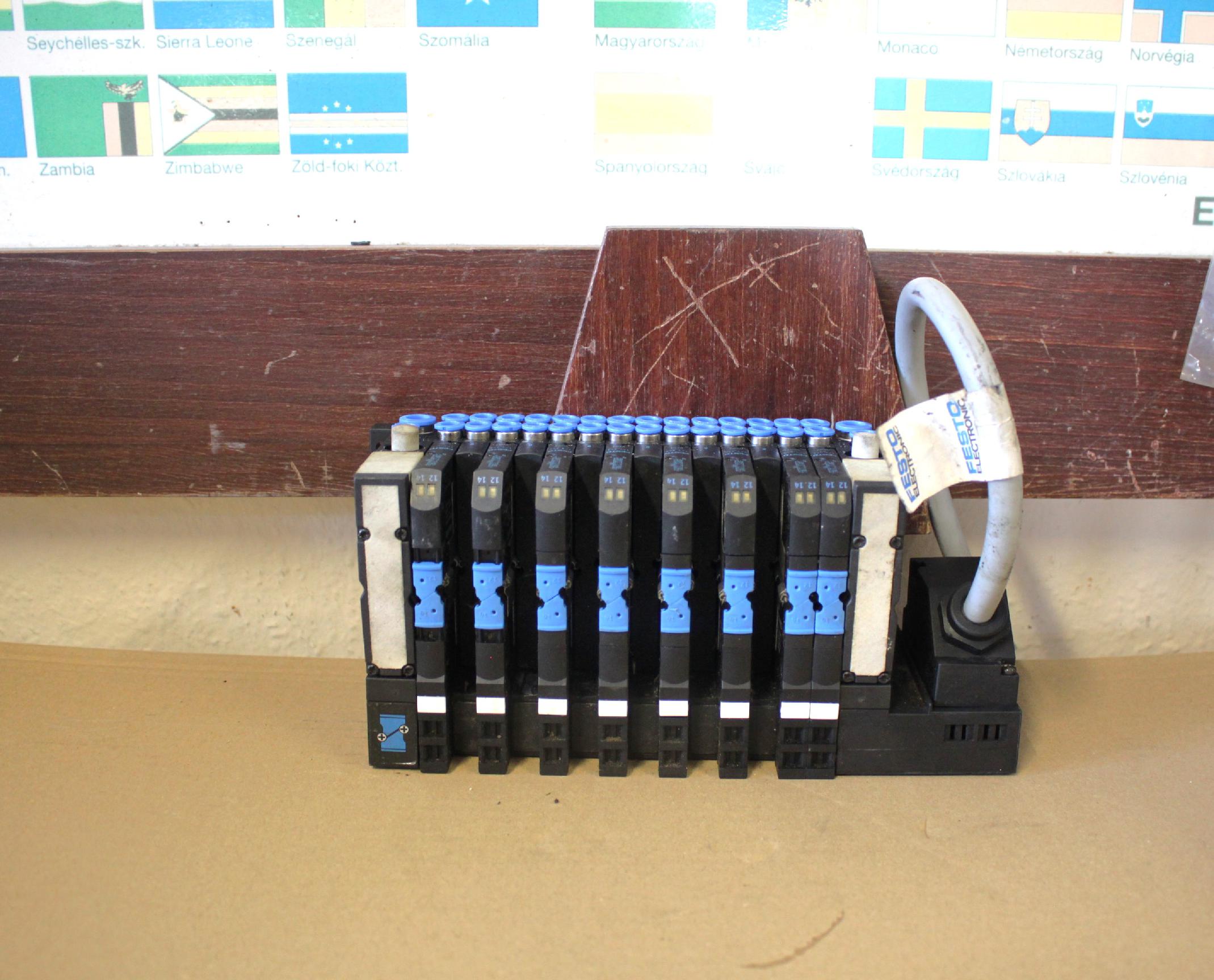 Mágnesszeleptömb pneumatikus 5/3 - 2. kép