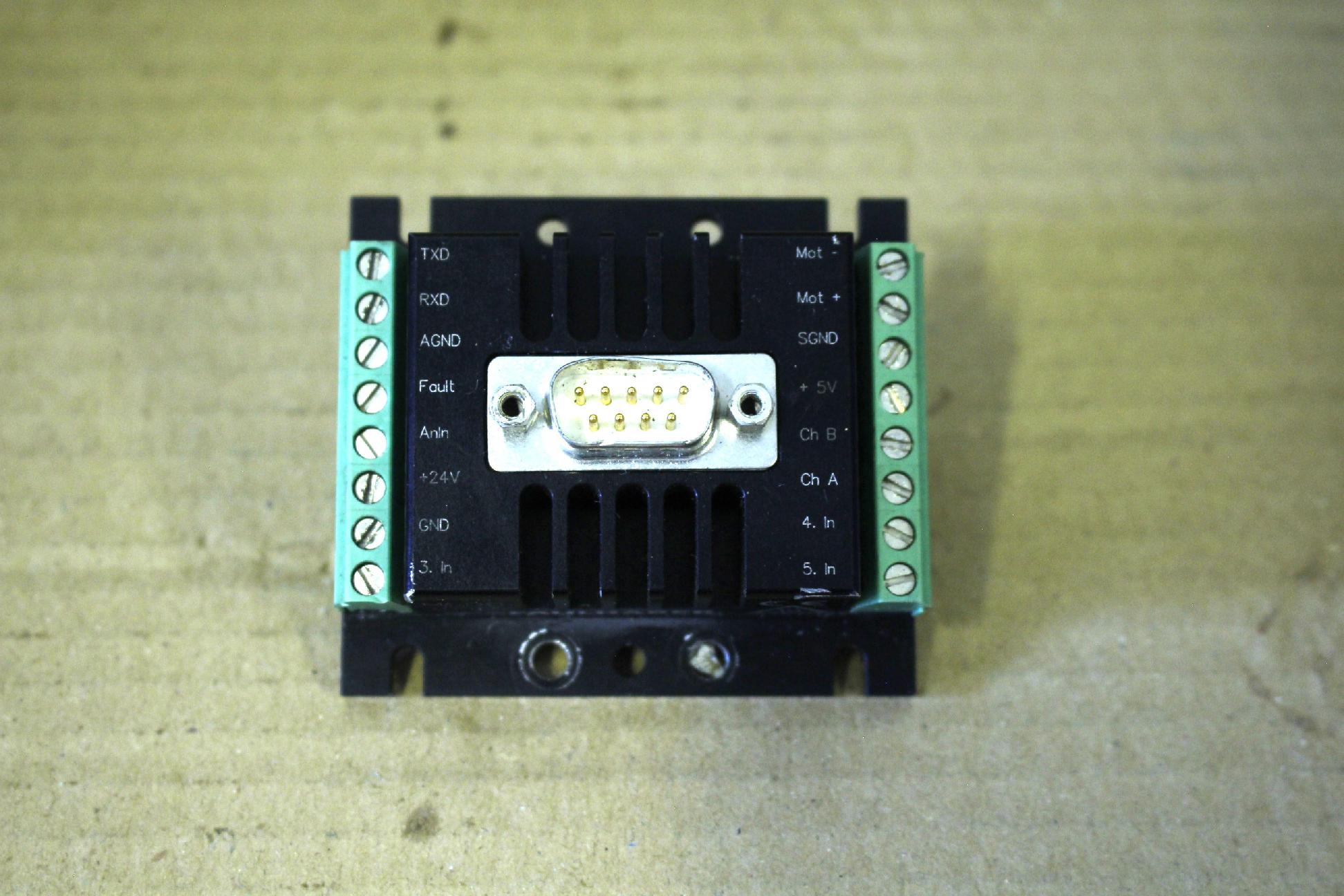 Hajtóműves dc mini motor enkóderrel és mozgásvezérlővel - 8. kép