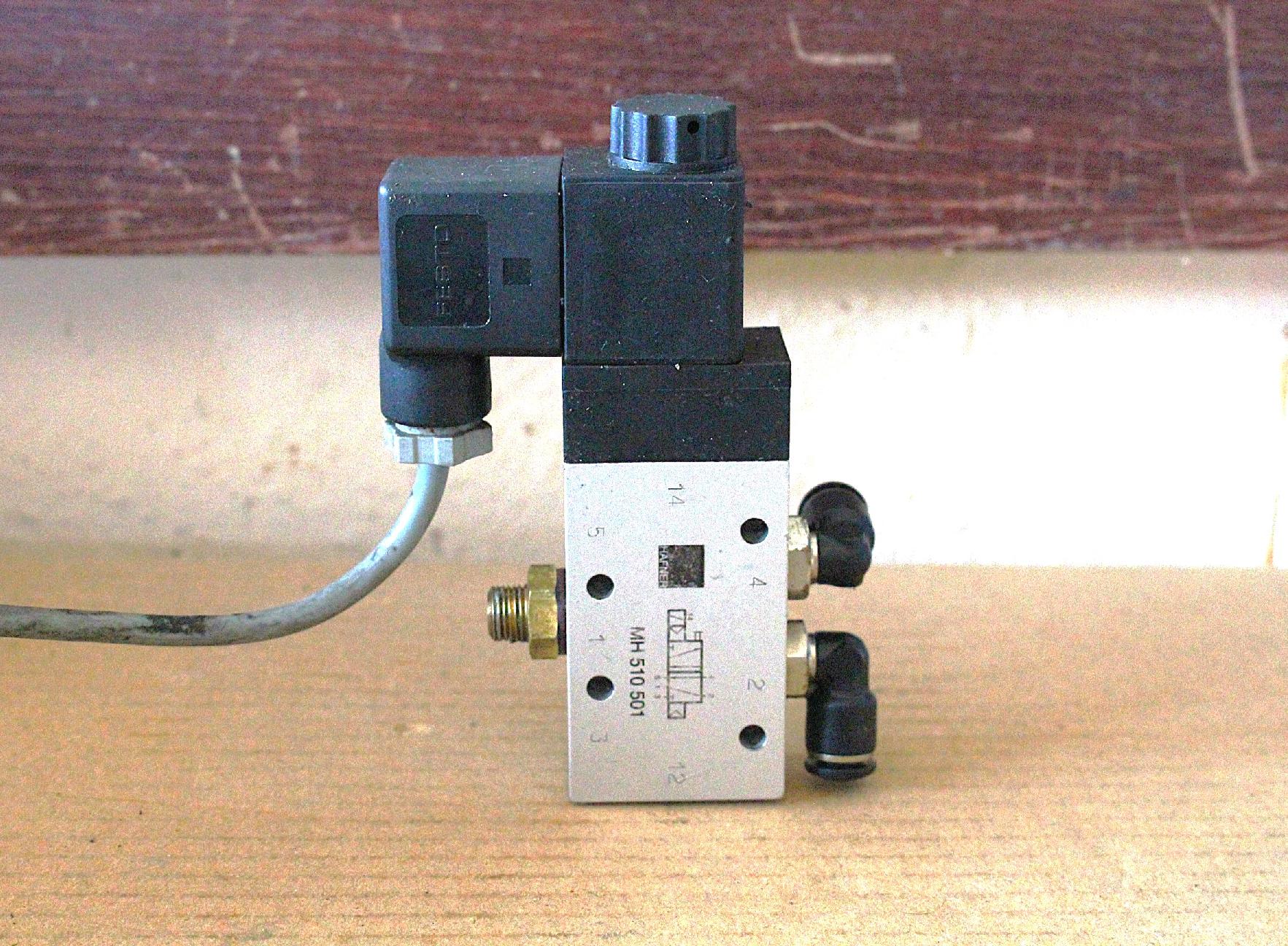 Mágnesszelep pneumatikus 5/2 Hafner