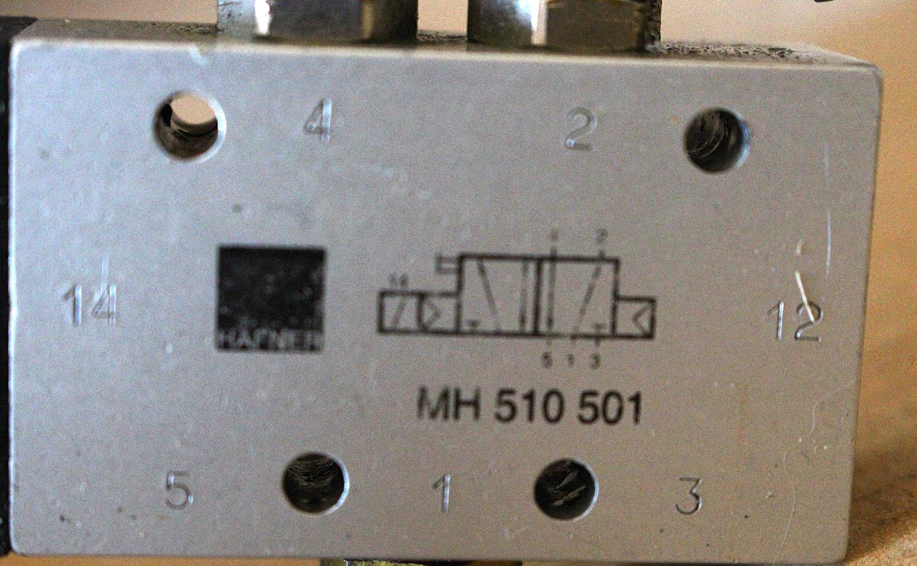 Mágnesszelep pneumatikus 5/2 Hafner - 3. kép