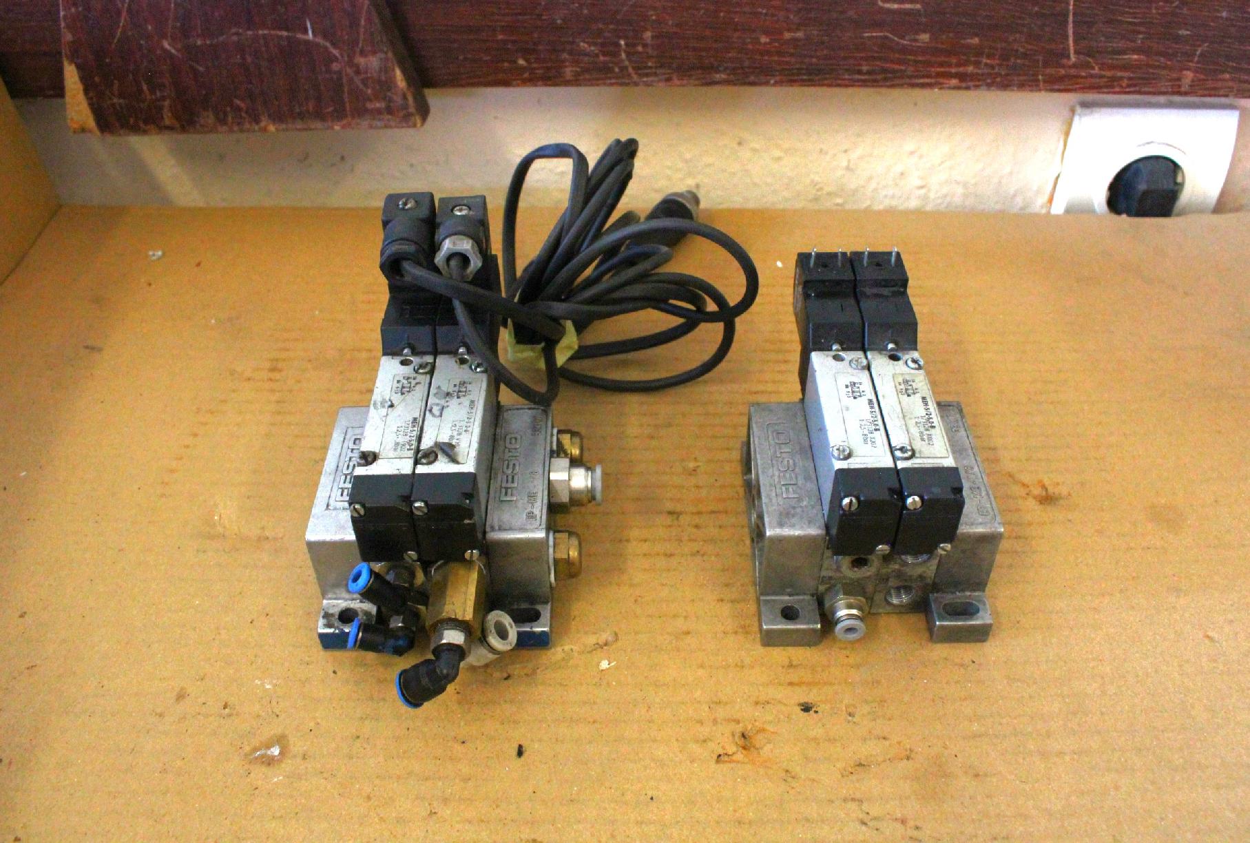Mágnesszeleptömb pneumatikus 5/2 Festo - 5. kép