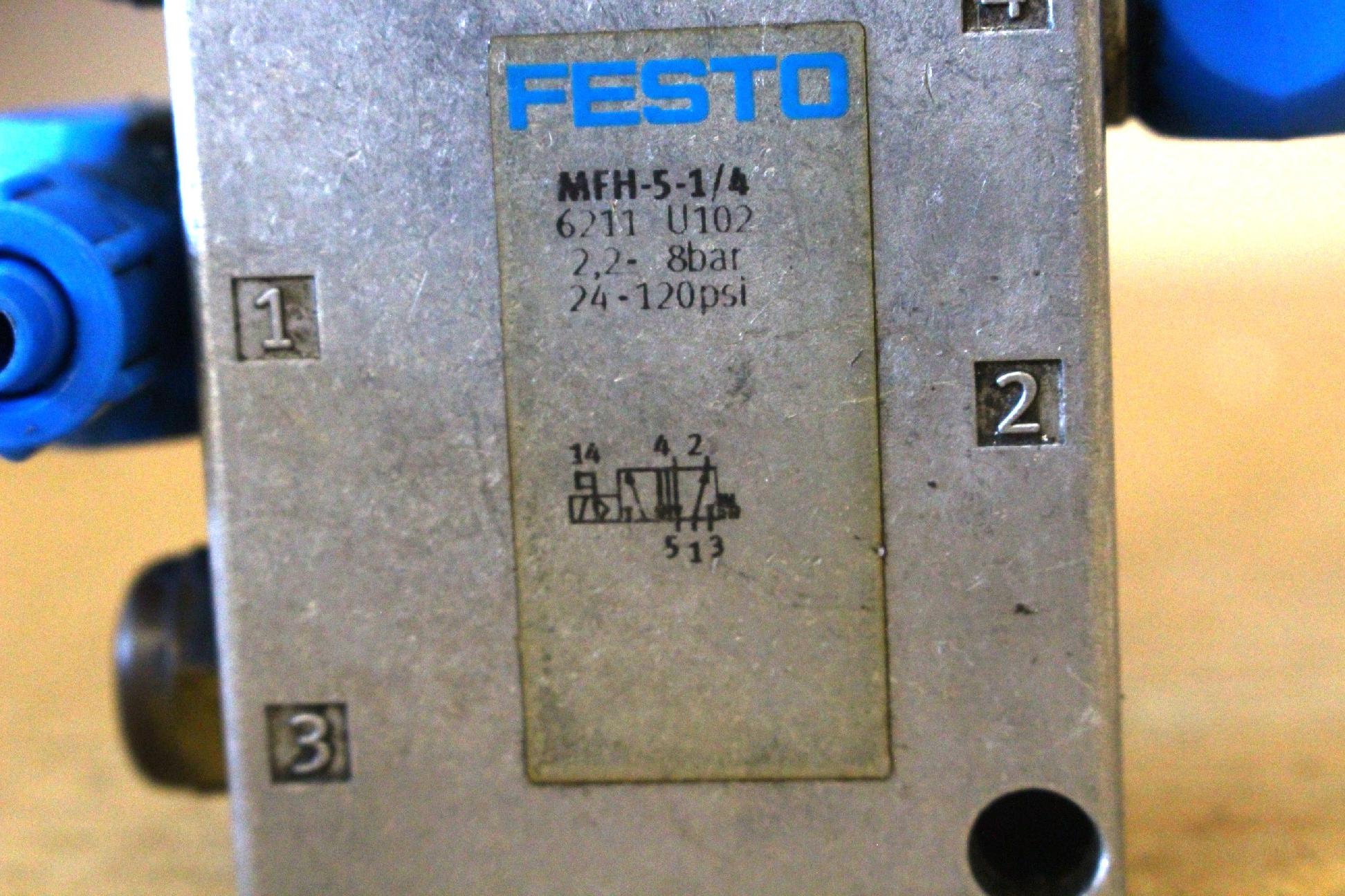 Mágnesszelep pneumatikus 5/2 Festo - 4. kép