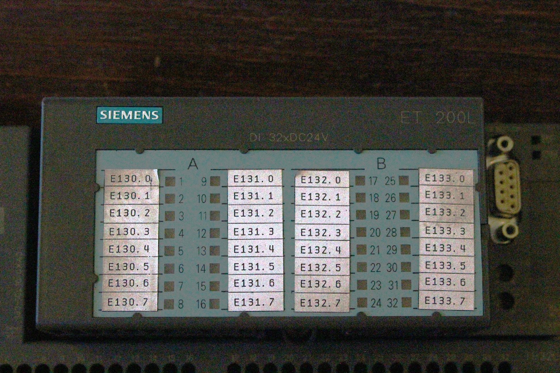 Plc intput egység modul Simatic DP ET 200L-hoz profibusz csatlakozóval - 4. kép