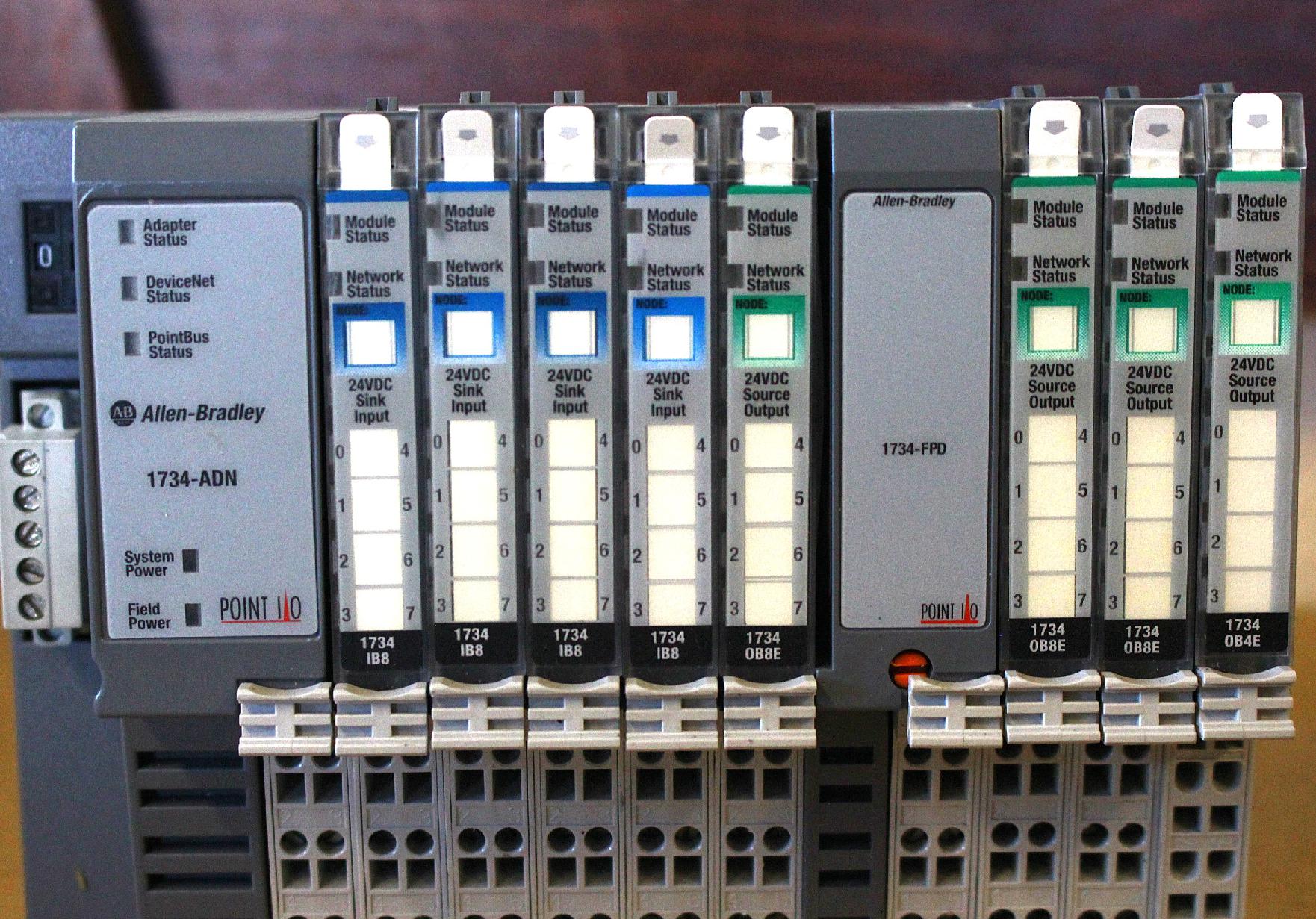 Kommunikációs és digitális I/O modulok DevicNet adapter Plc Allen Bradley - 4. kép