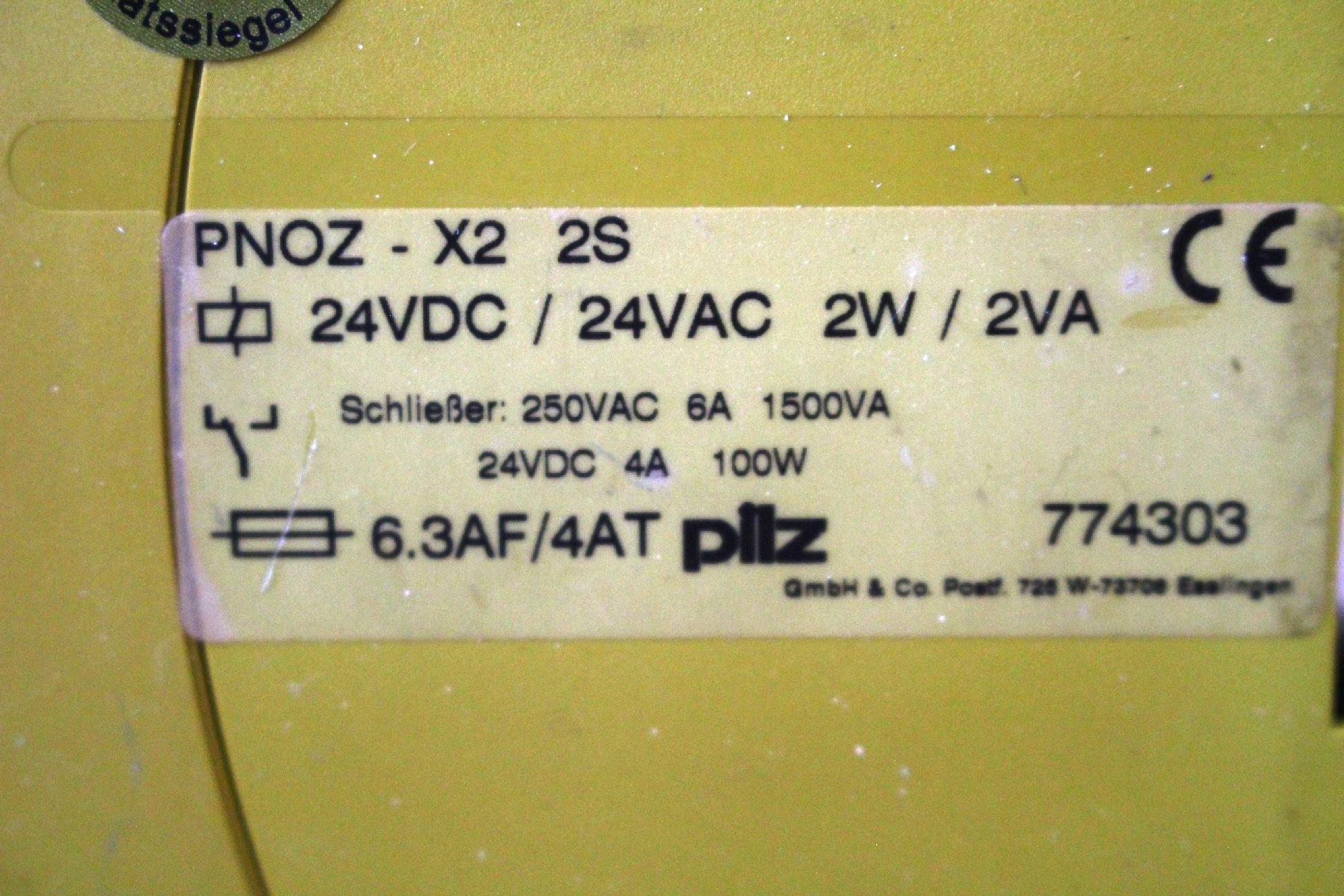 Biztonsági relé 1, 2 csatornás Pilz - 4. kép