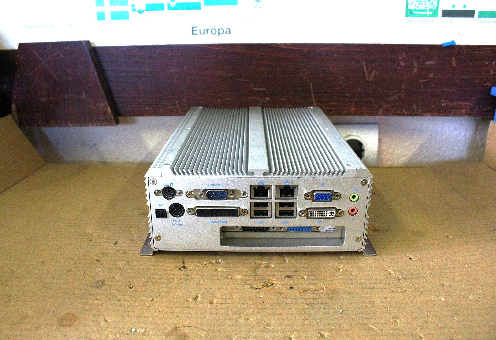 Ipari ventilátor nélküli számítógép pc vezérlő Nexcom - 3. kép