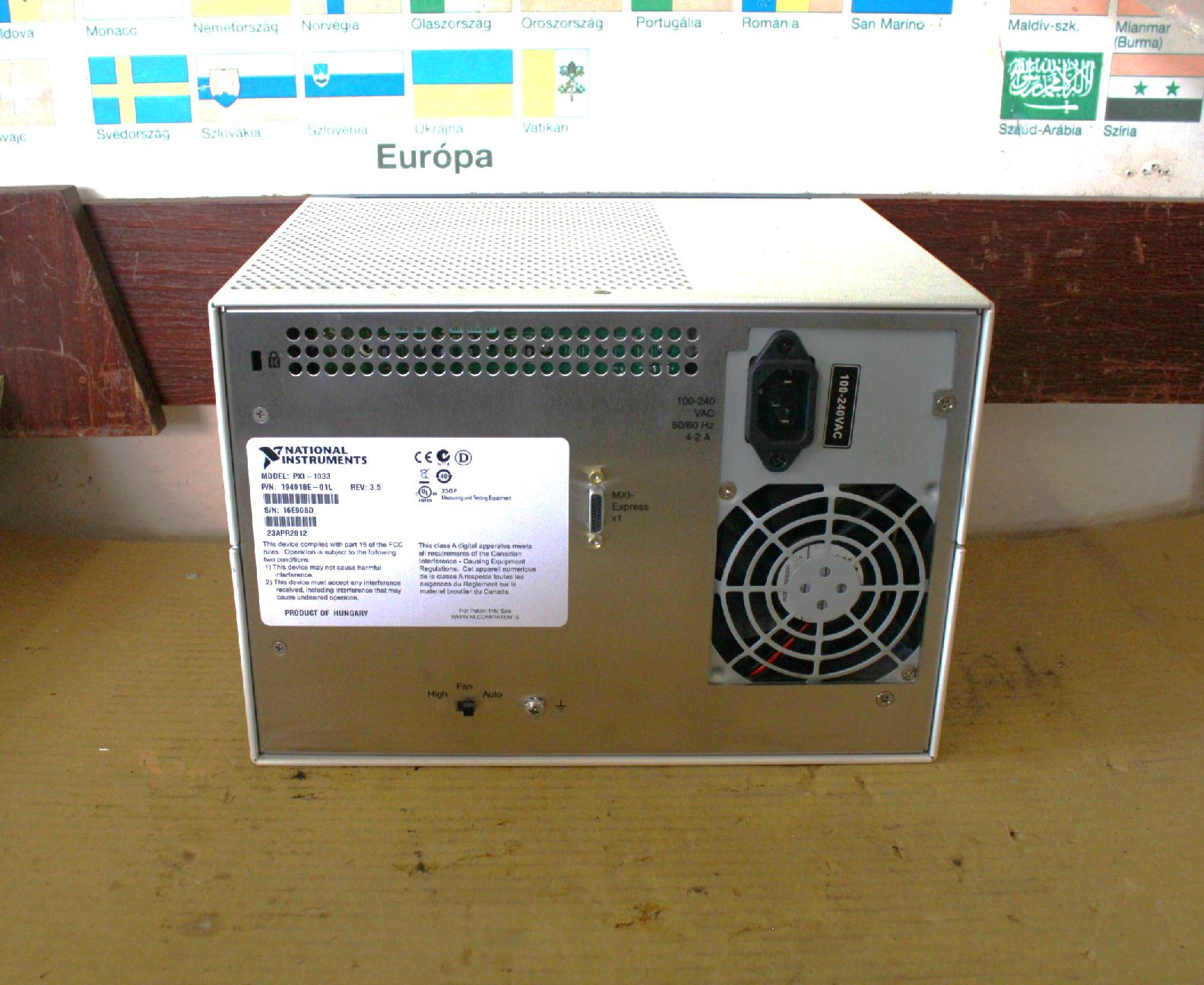 Plc ház NI PXI-1033 I/O kártyával National Instruments - 3. kép