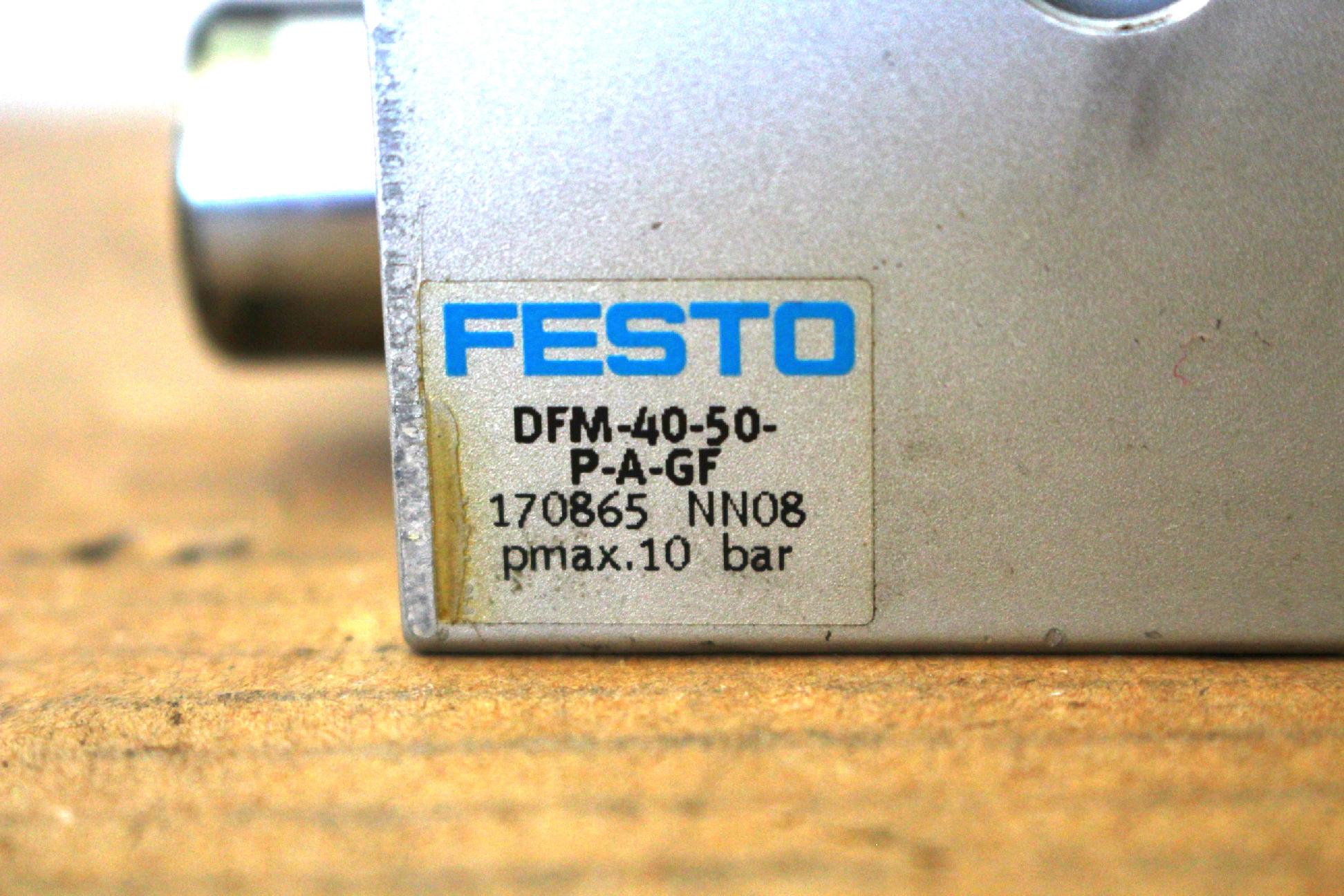 Léghenger pneumatikus munkahenger vezetett Festo - 4. kép