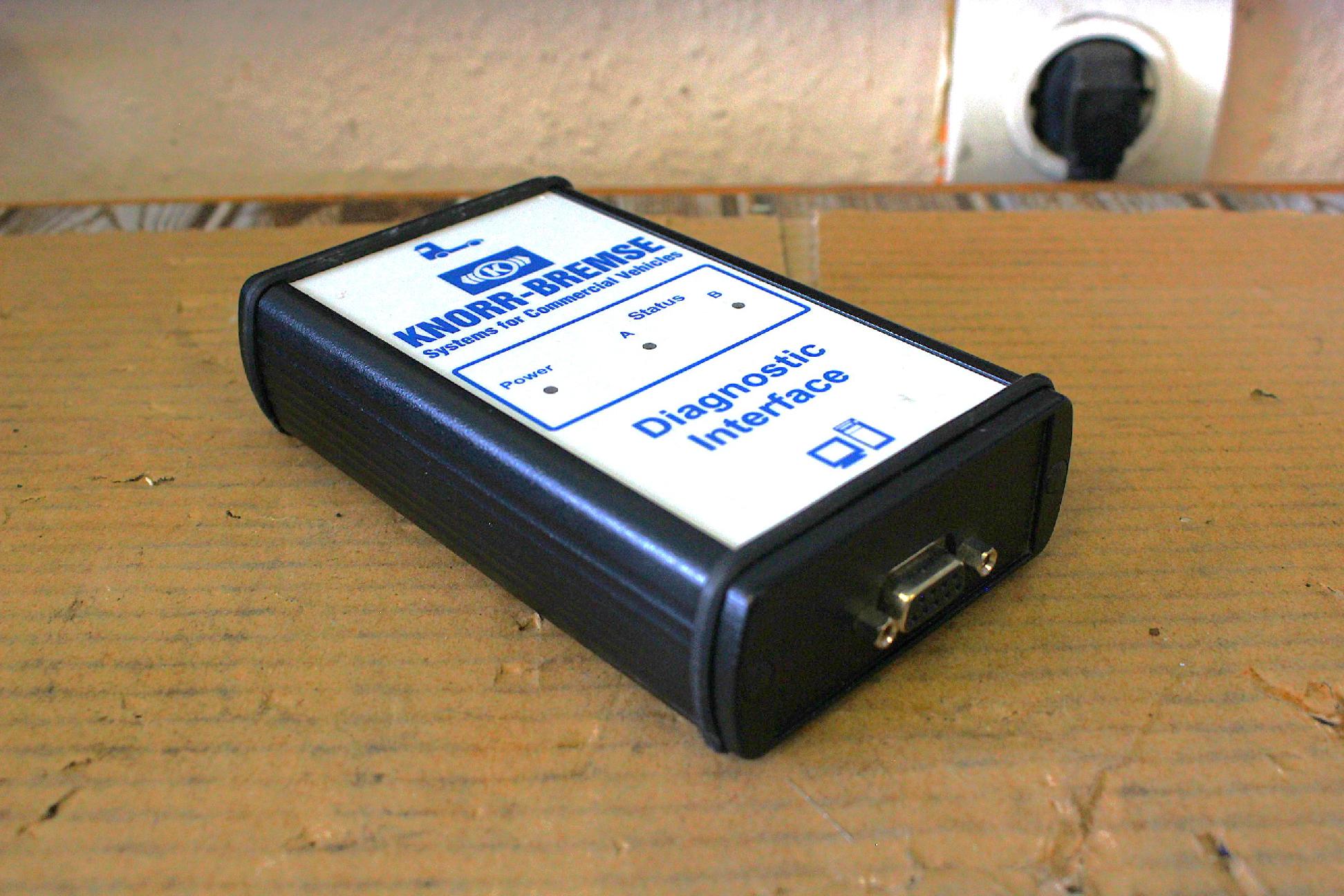 Diagnosztikai interface diagnosztizáló berendezés teherautóhoz Knorr-Bremse - 4. kép