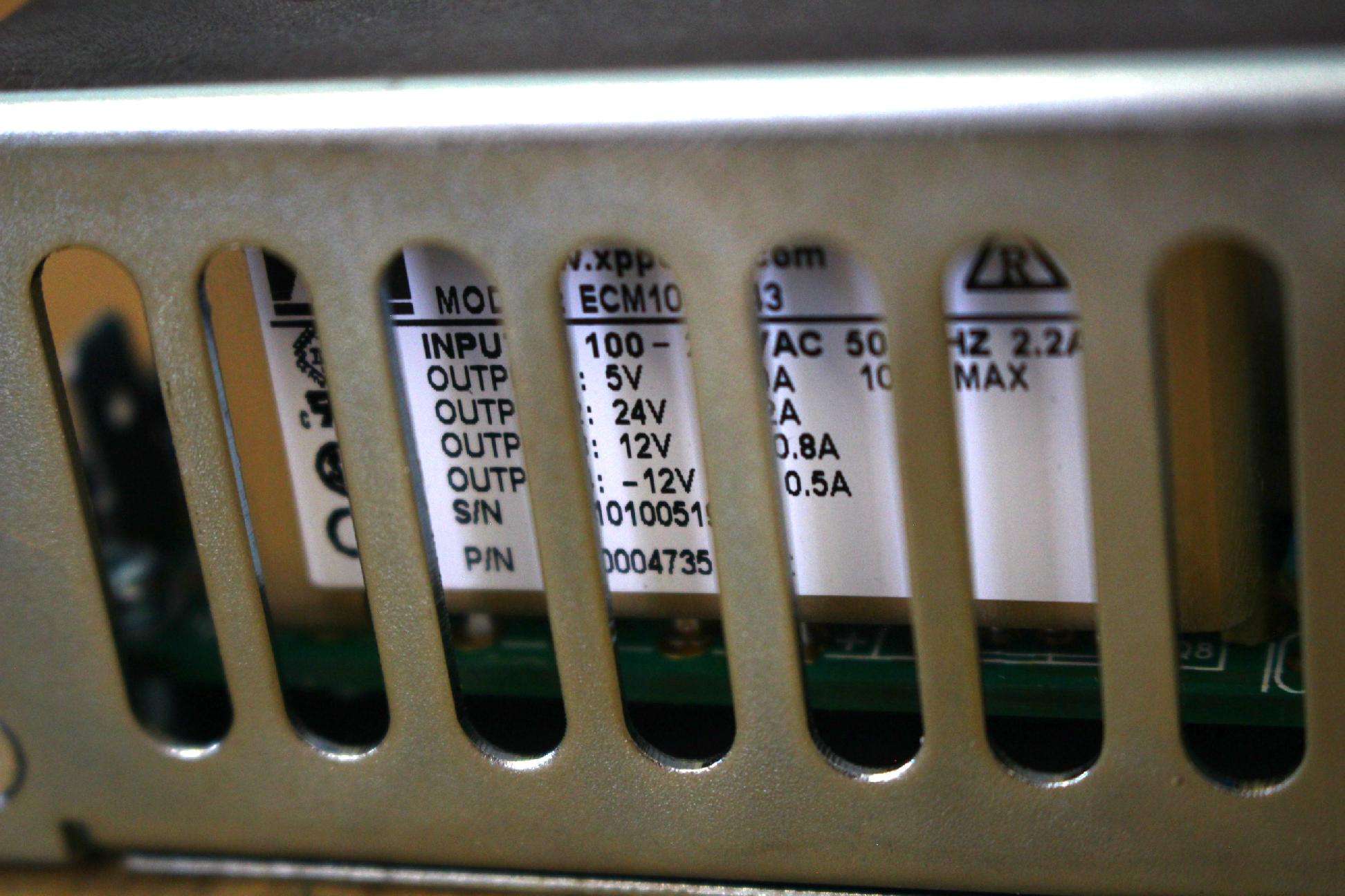 Ipari tápegység 5Vdc 12Vdc 24Vdc 100W - 5. kép