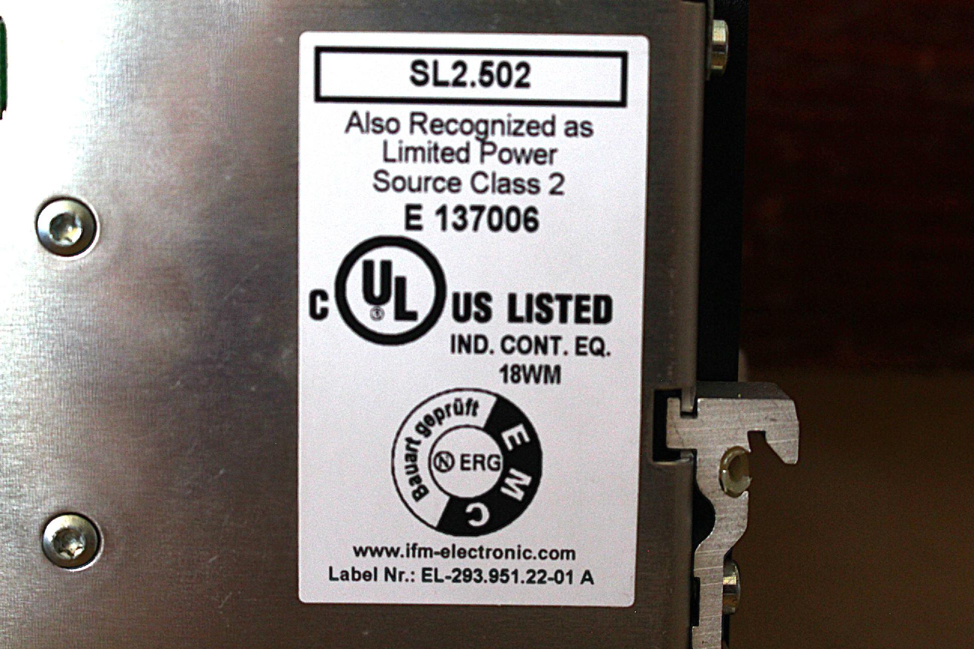 Kapcsolóüzemű tápegység 24Vdc 2,5A 60W IFM - 5. kép