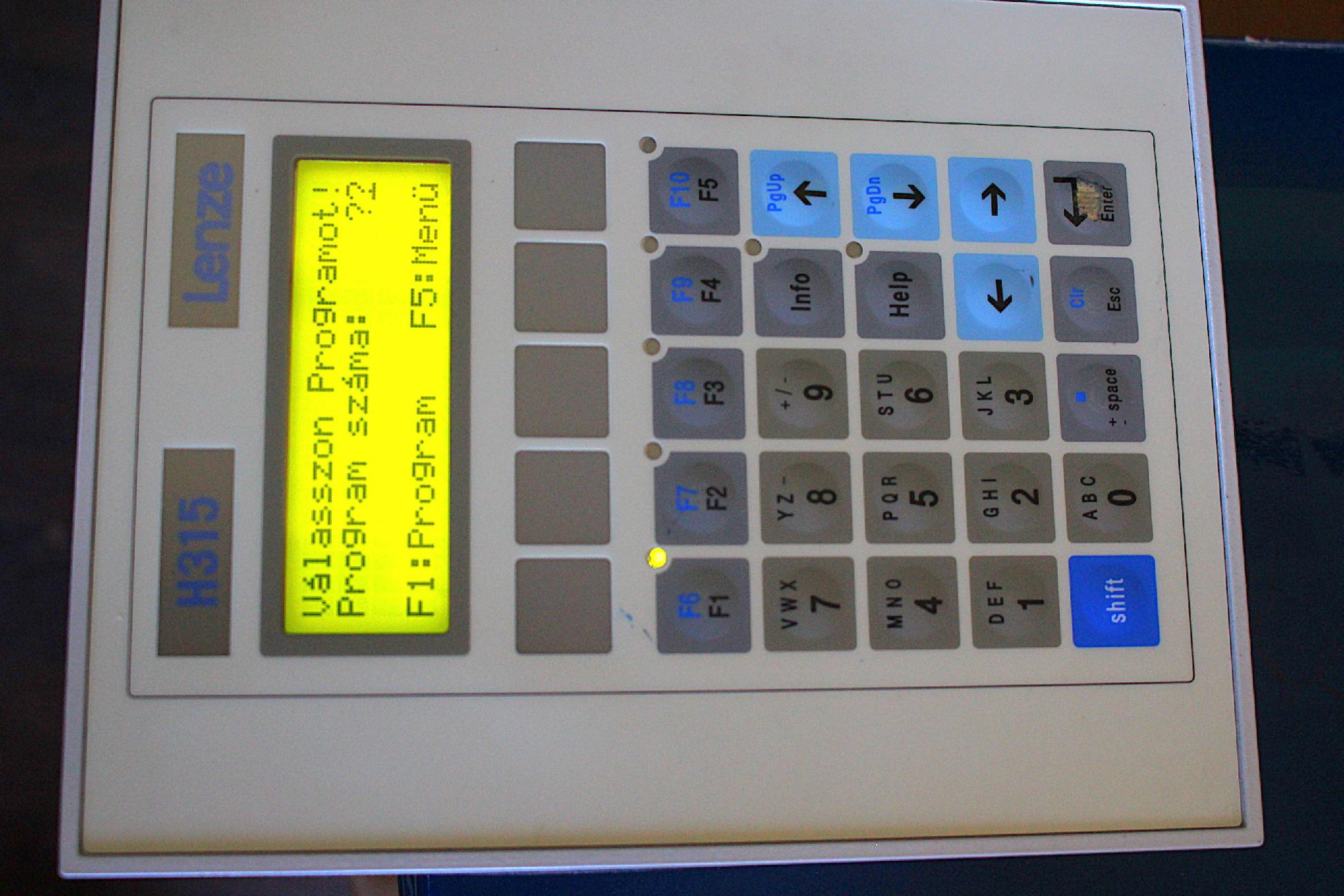 HMI kezelőpanel vezérlő kijelző terminál Lenze - 2. kép