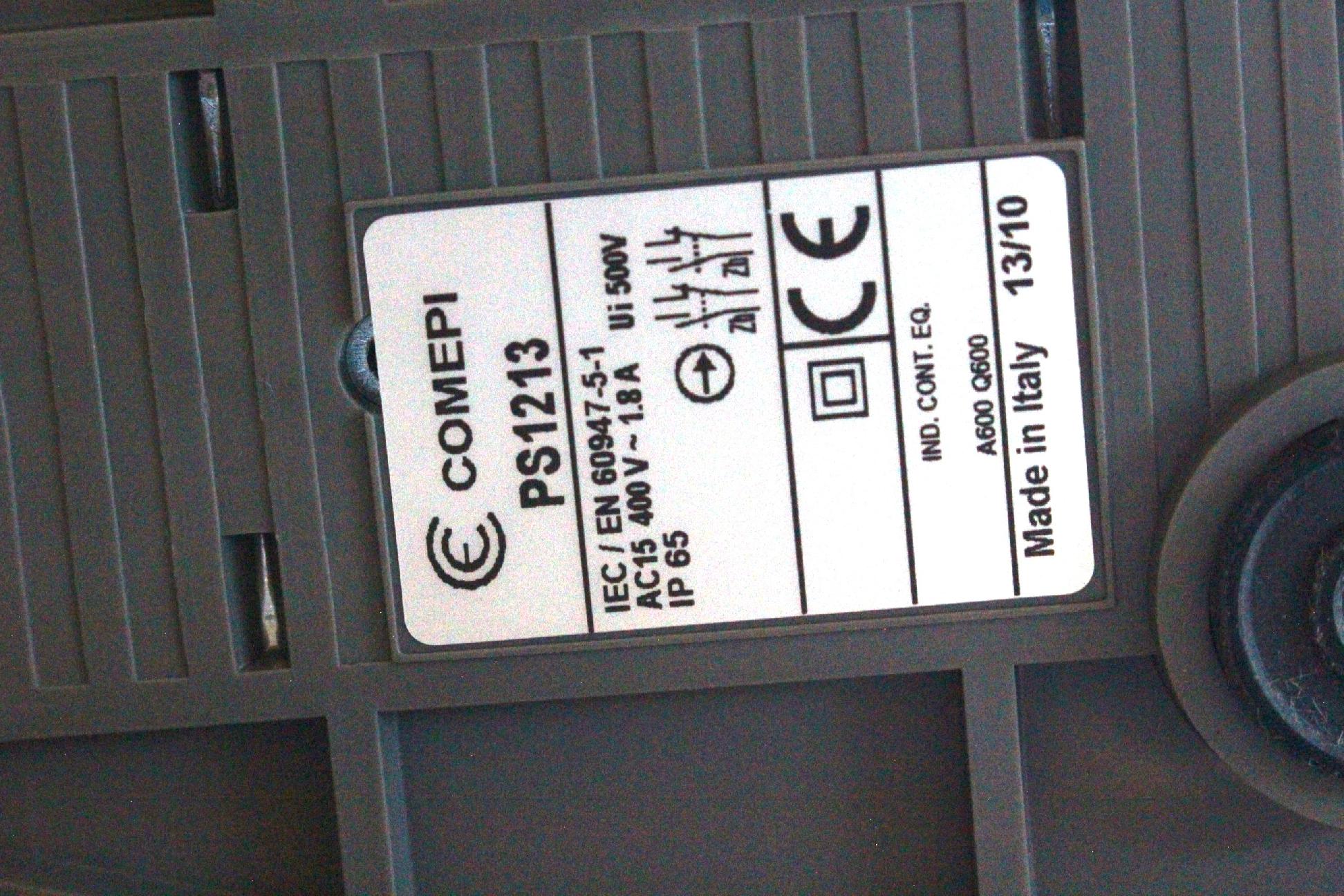 Ipari lábkapcsoló elektromos új Comepi - 6. kép