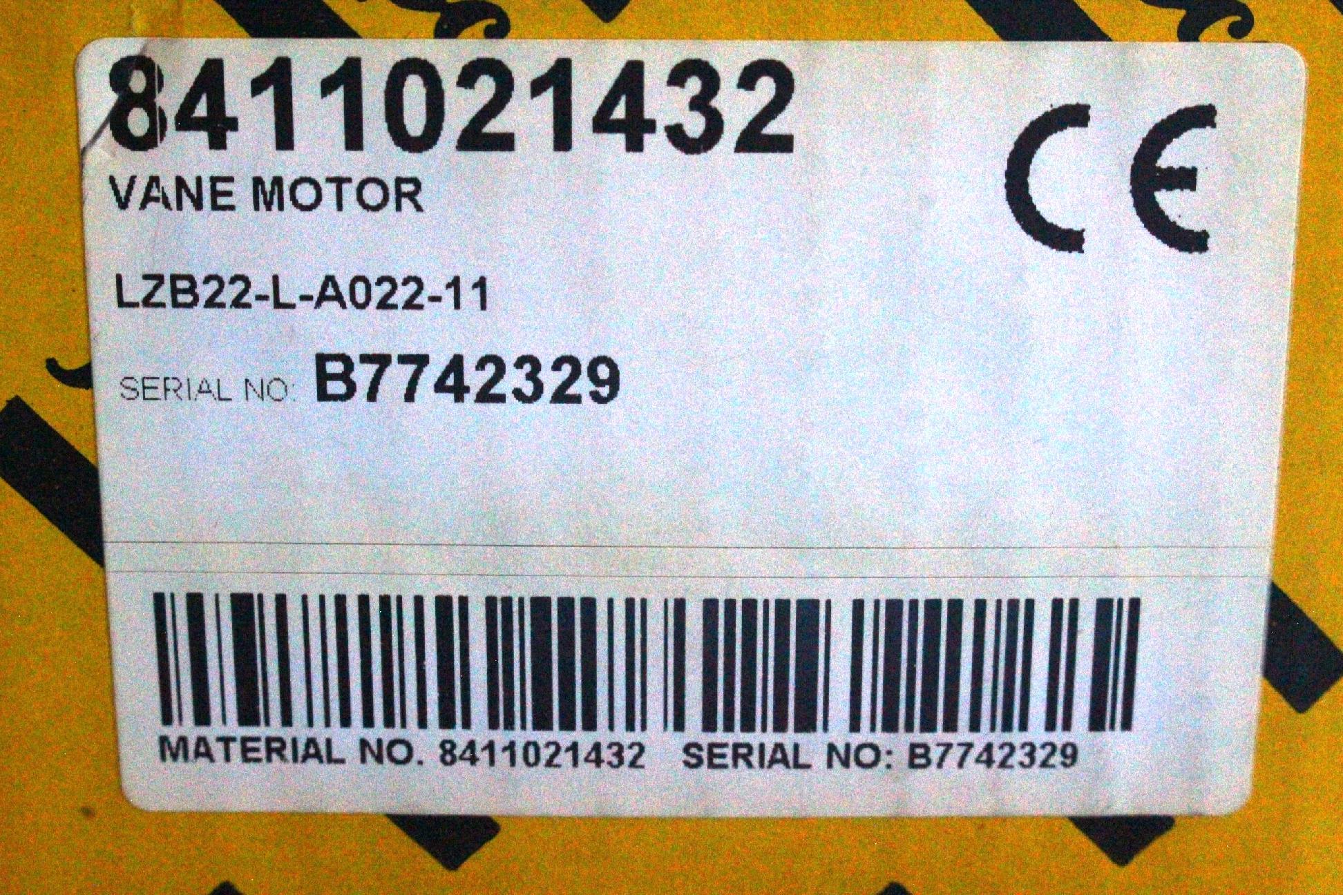 Lapátos légmotor forgólapátos levegőmotor pneumatikus motor új Atlas Copco - 3. kép