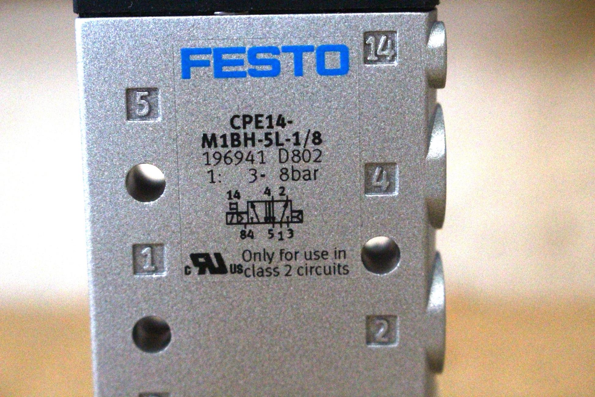 Mágnesszeleptömb pneumatikus 5/2 új Festo - 4. kép