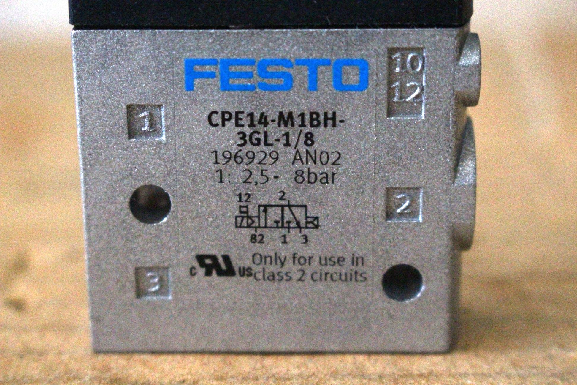 Mágnesszeleptömb pneumatikus 3/2 új Festo - 5. kép