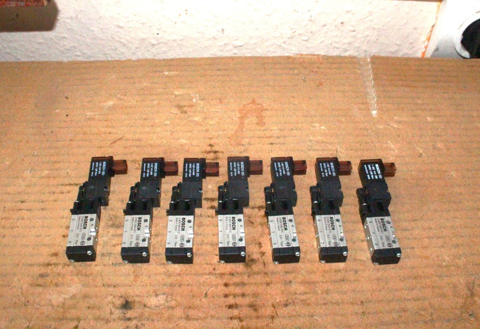 Mini mágnesszeleptömb pneumatikus 5/2 új Bosch - 4. kép