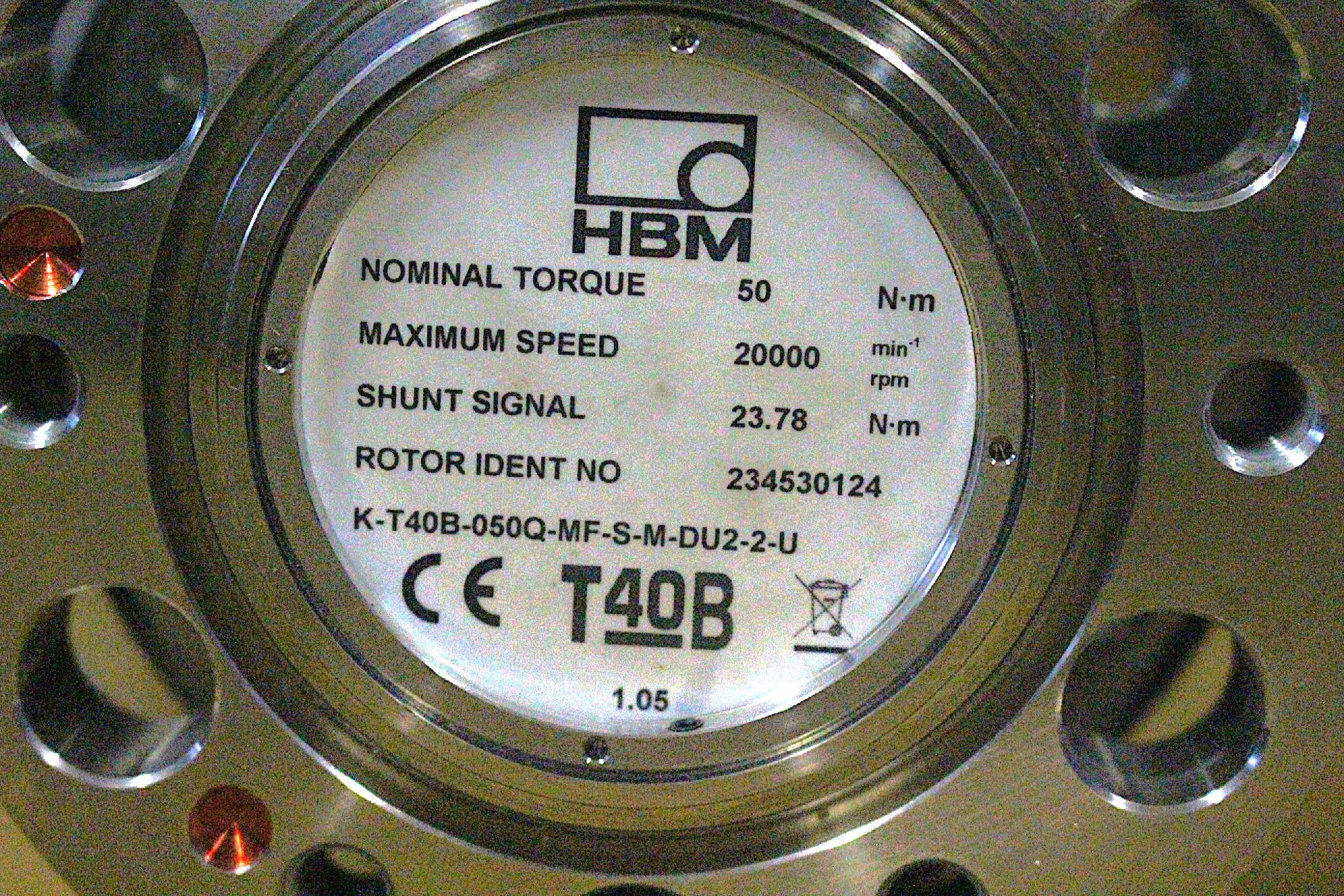 Forgó nyomatékmérő tárcsa szenzor HBM - 5. kép