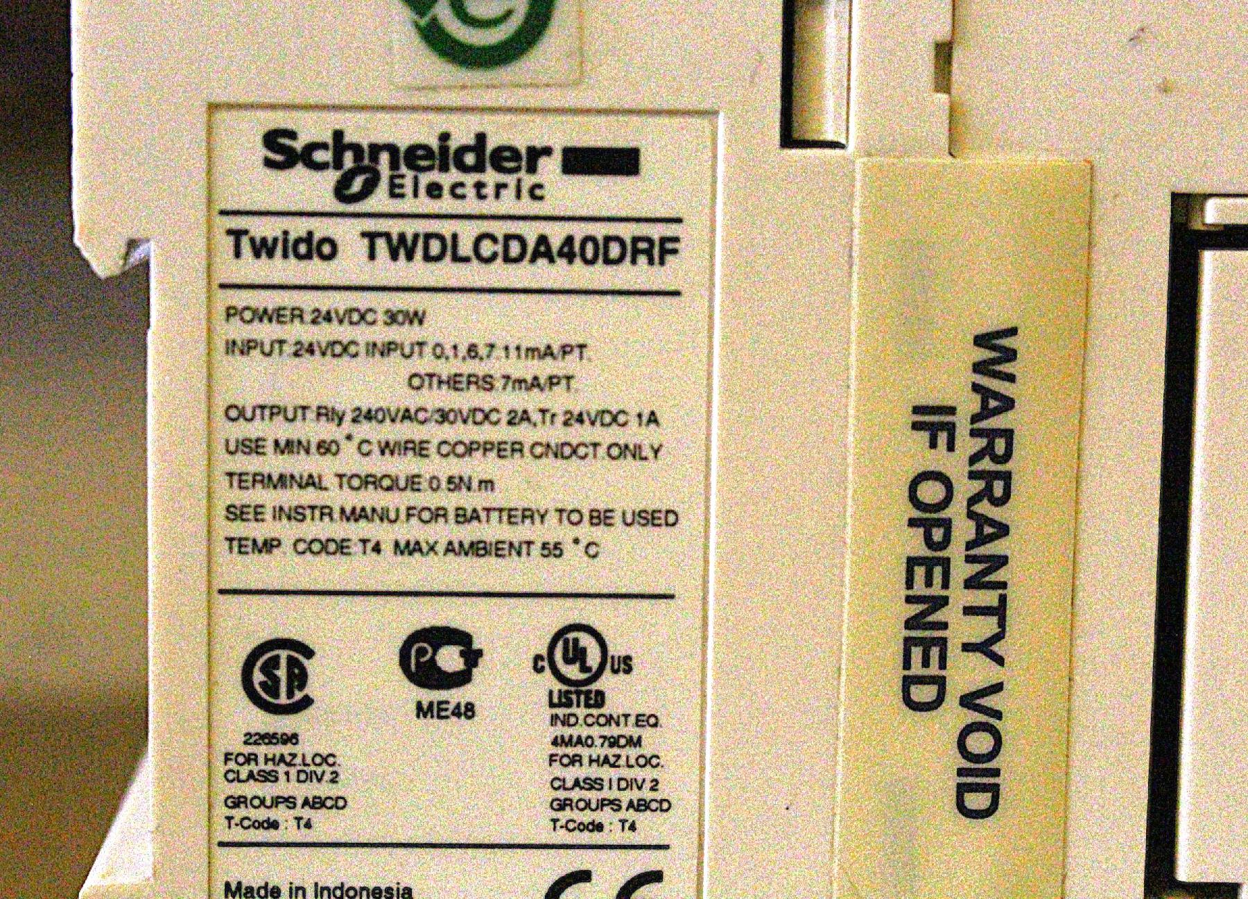 Plc ipari vezérlő Schneider Twido - 6. kép