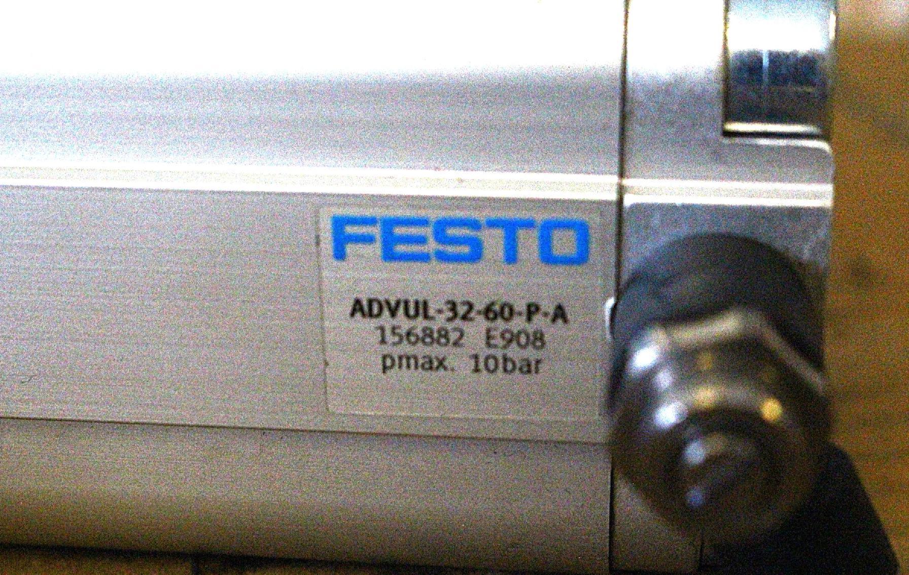 Léghenger pneumatikus munkahenger vezetett Festo - 4. kép