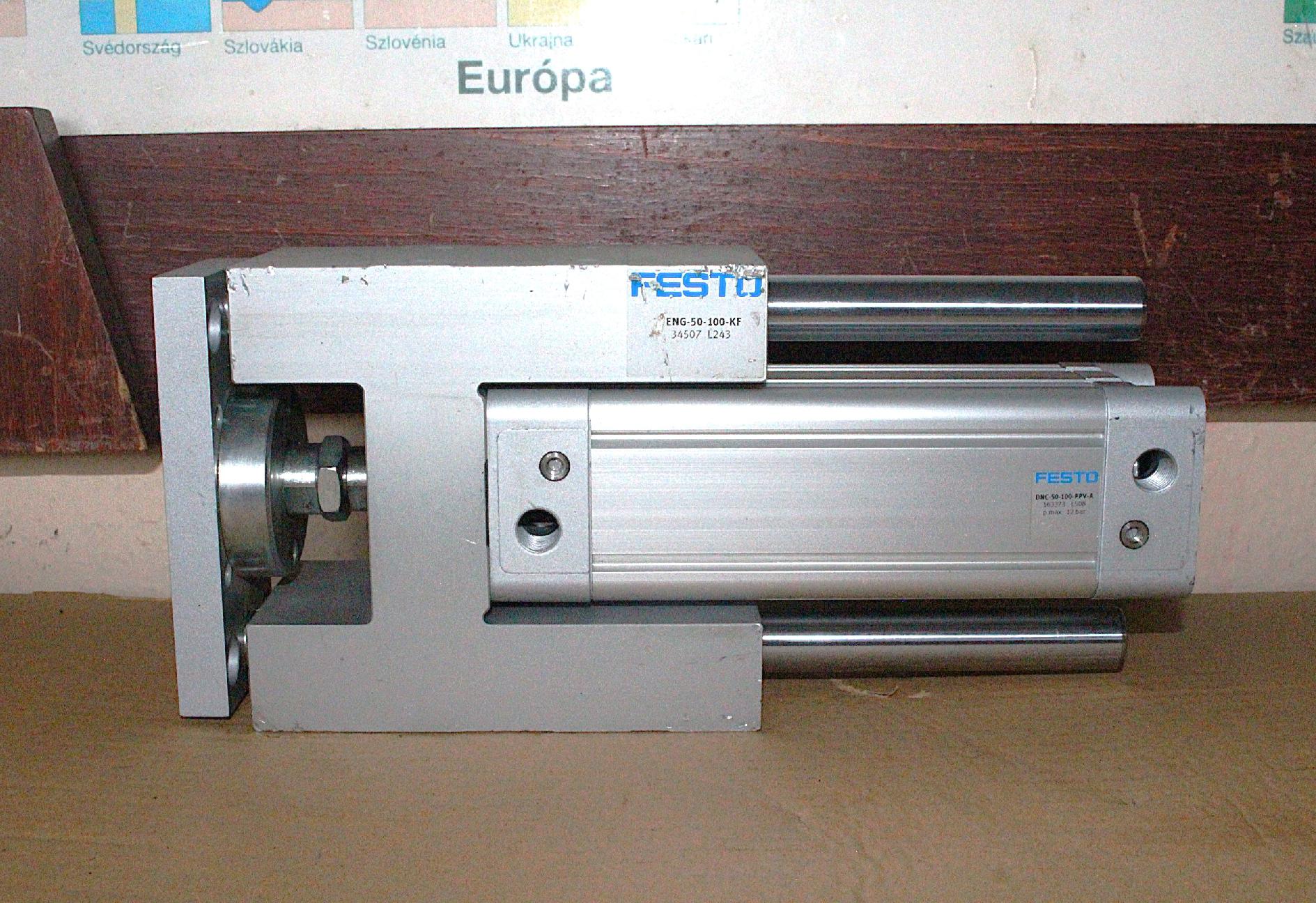 Léghenger pneumatikus munkahenger vezetett Festo
