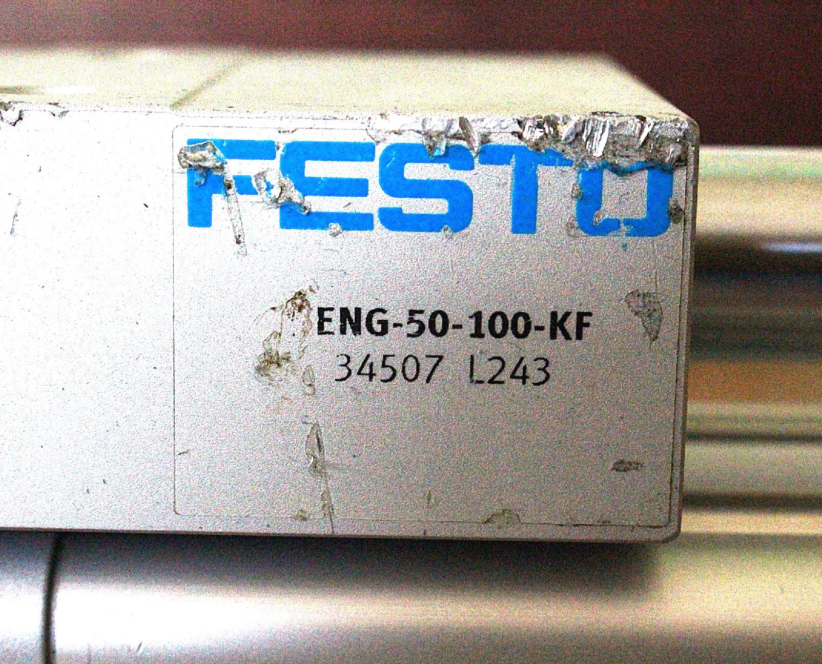 Léghenger pneumatikus munkahenger vezetett Festo - 6. kép