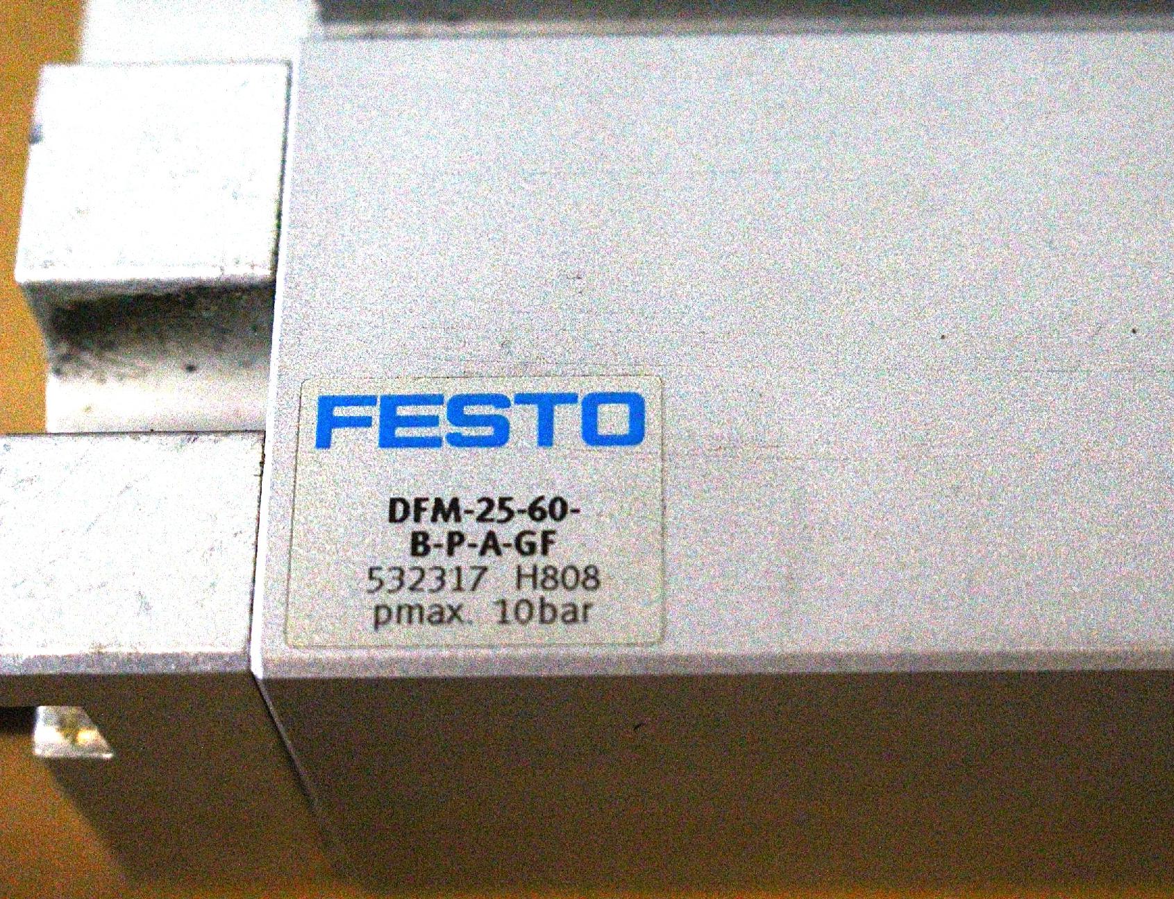 Léghenger pneumatikus munkahenger vezetett Festo - 5. kép