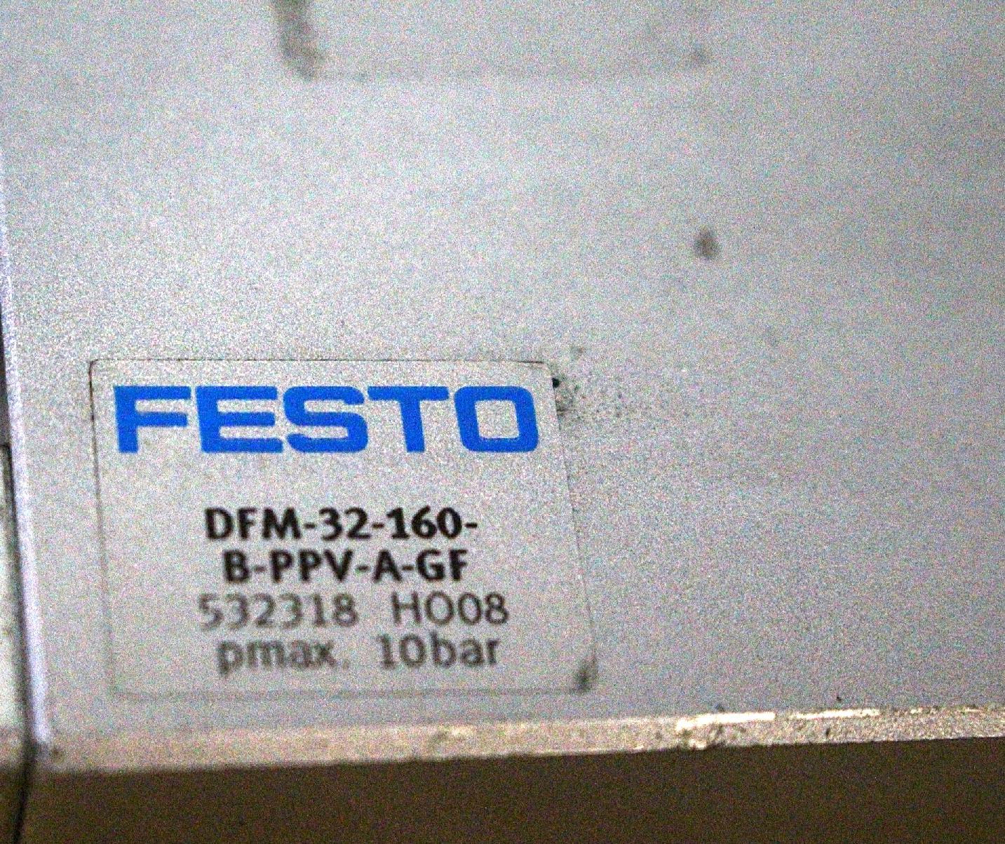 Léghenger pneumatikus munkahenger vezetett Festo - 5. kép