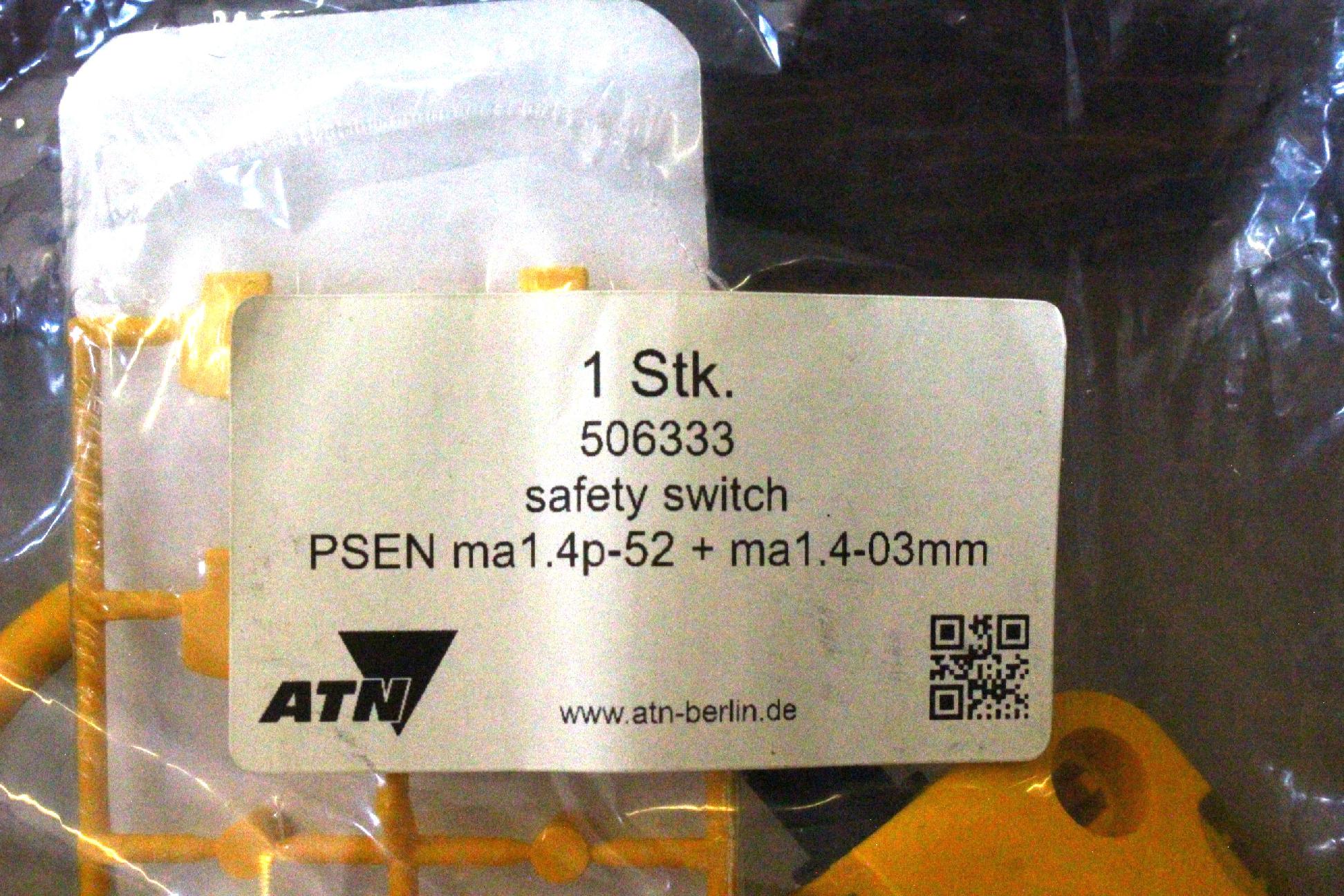 Érintésmentes mágneses biztonsági kapcsoló Zár Pilz új - 6. kép