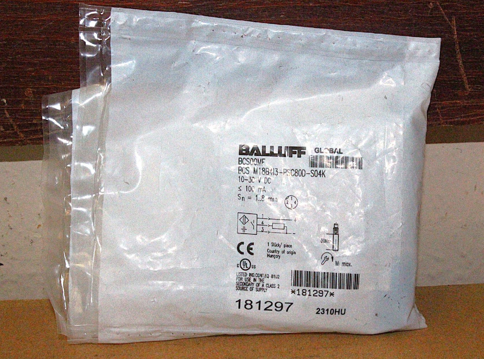 Kapacitív érzékelő szenzor Balluff új - 3. kép
