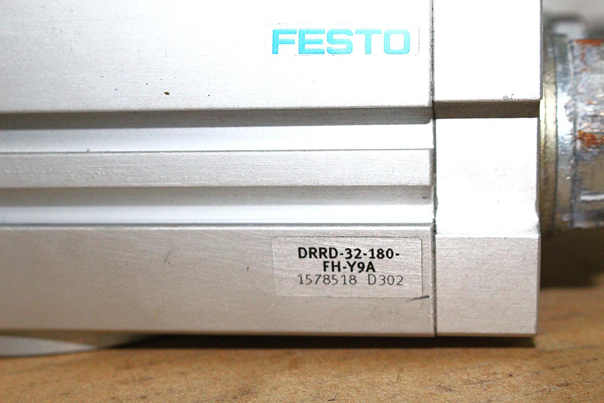 Pneumatikus forgató hajtás féligforgó hajtómű fordítómű 180°-os Festo - 6. kép