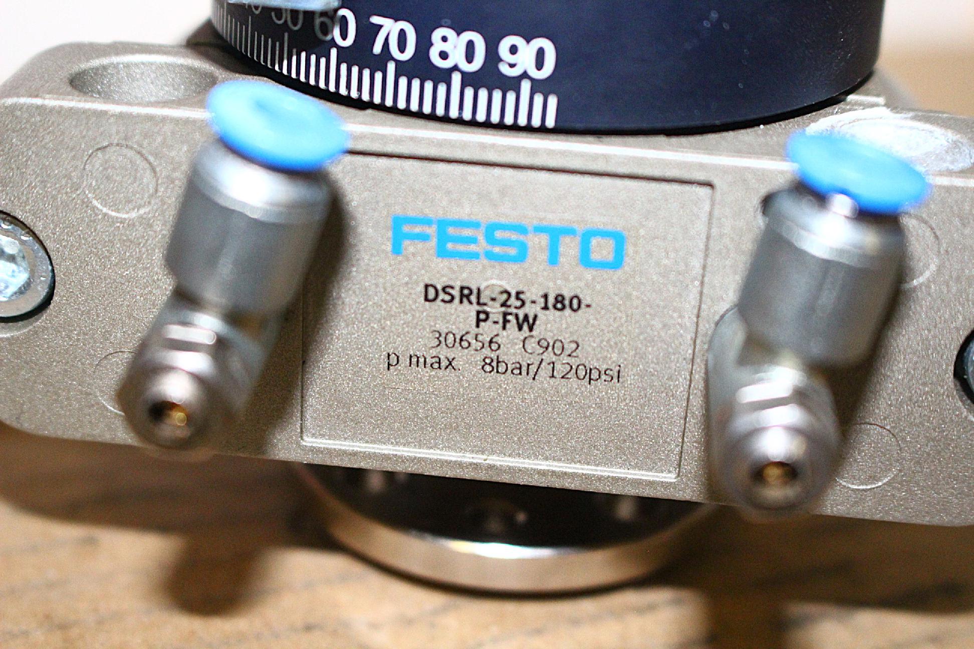 Pneumatikus forgató hajtás féligforgó hajtómű fordítómű 180°-os Festo - 5. kép