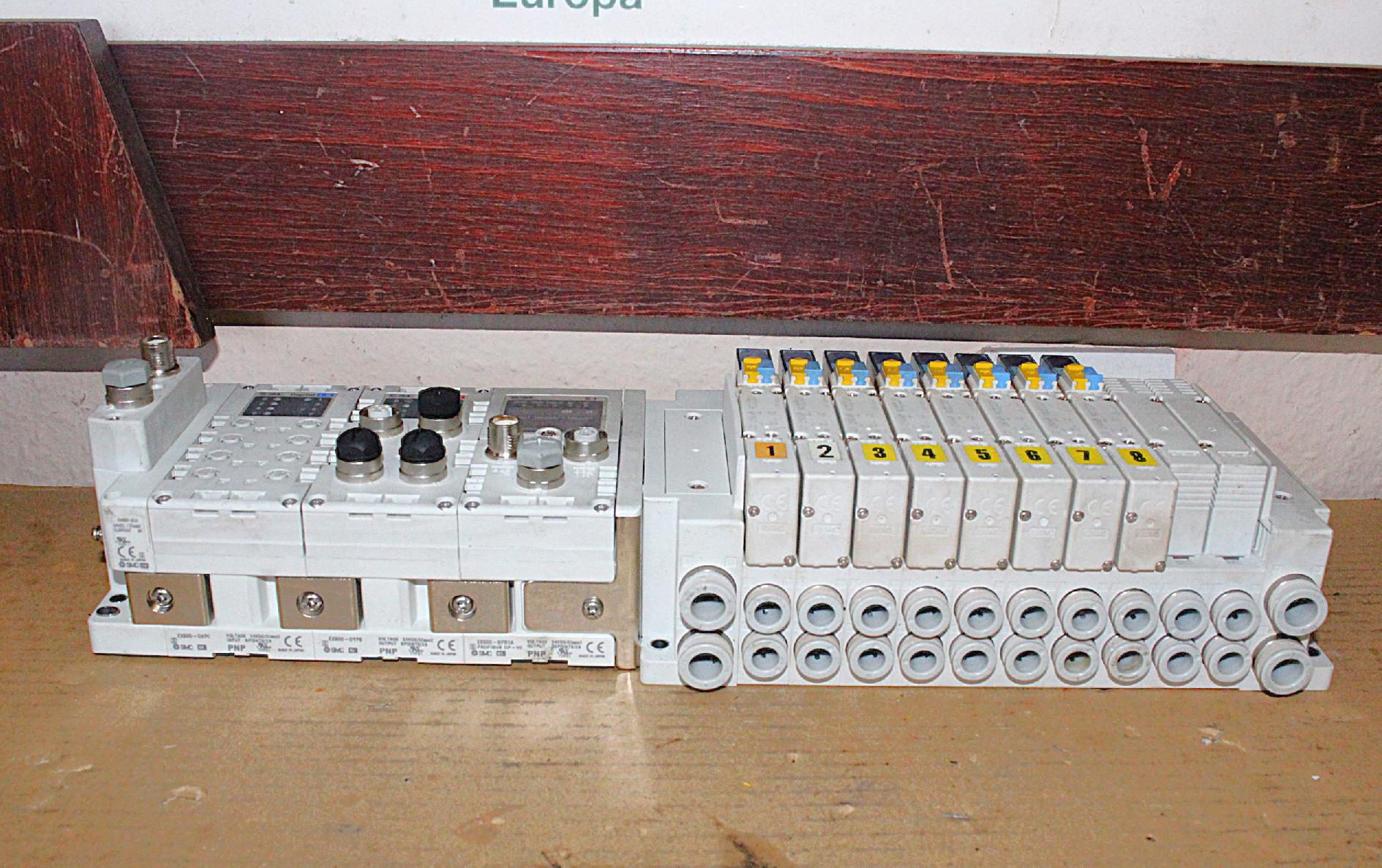 Pneumatikus mágnesszeleptömb Fieldbus rendszerrel Smc - 2. kép