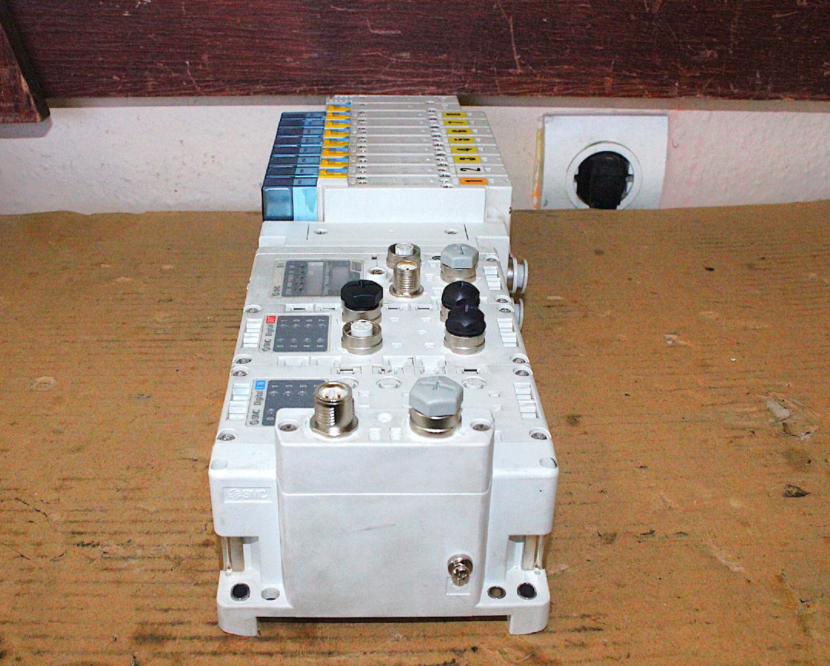 Pneumatikus mágnesszeleptömb Fieldbus rendszerrel Smc - 3. kép